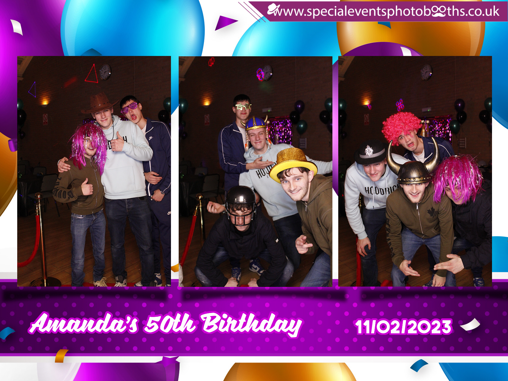 Amanda's 50th Birthday | View more photos from the event at my.specialeventsphotobooths.co.uk/u/SpecialEventsPhotoBooths/Amandas-50th-Birthday