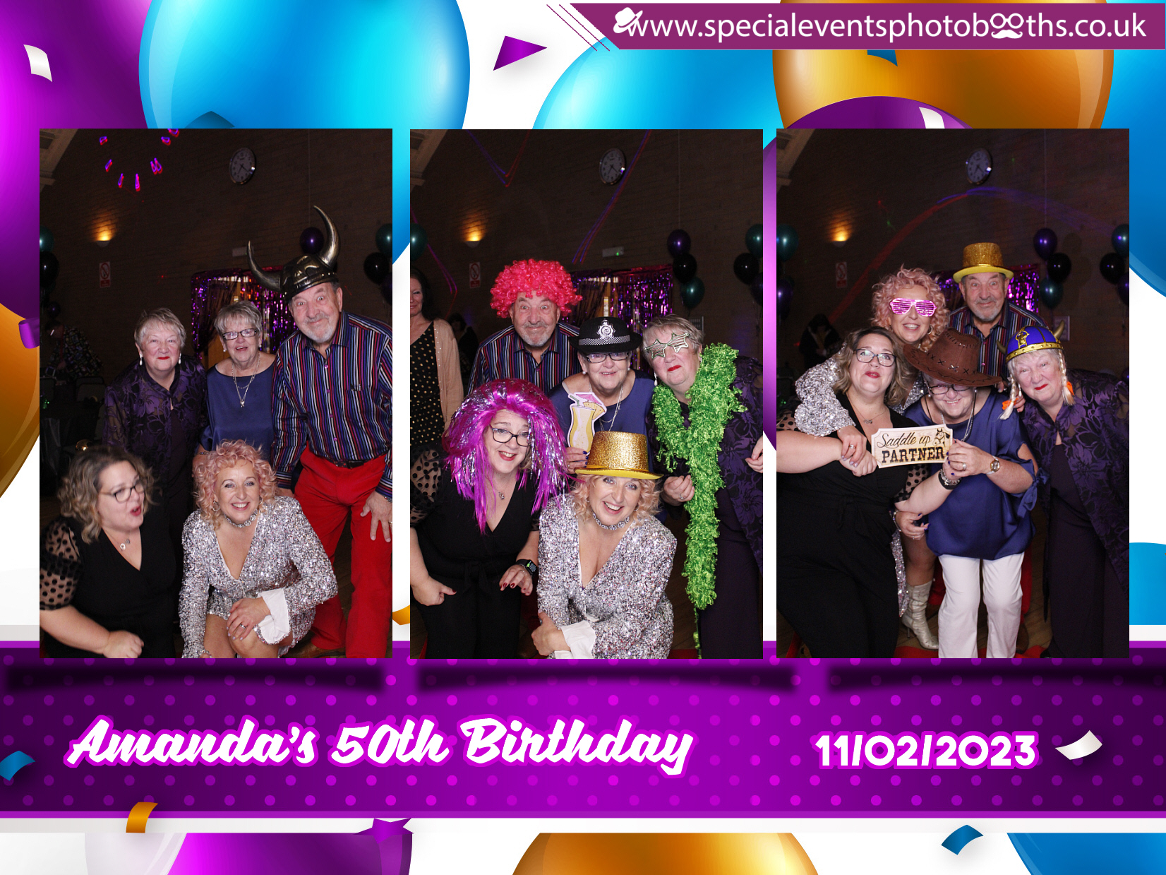 Amanda's 50th Birthday | View more photos from the event at my.specialeventsphotobooths.co.uk/u/SpecialEventsPhotoBooths/Amandas-50th-Birthday
