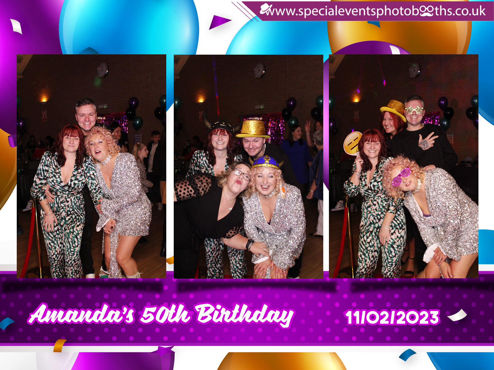Amanda's 50th Birthday | View more photos from the event at my.specialeventsphotobooths.co.uk/u/SpecialEventsPhotoBooths/Amandas-50th-Birthday