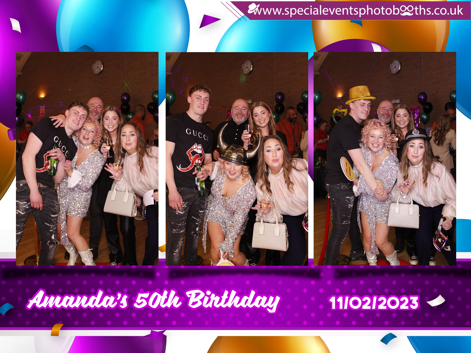 Amanda's 50th Birthday | View more photos from the event at my.specialeventsphotobooths.co.uk/u/SpecialEventsPhotoBooths/Amandas-50th-Birthday