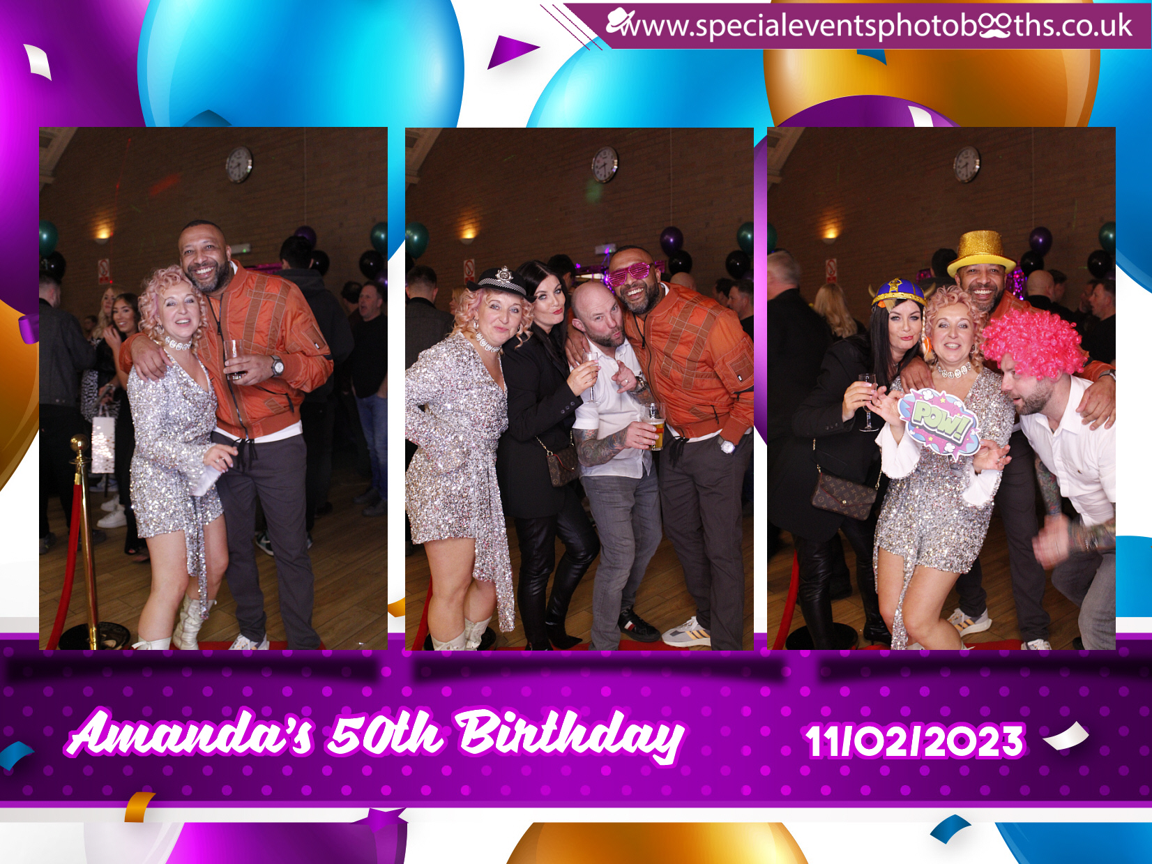 Amanda's 50th Birthday | View more photos from the event at my.specialeventsphotobooths.co.uk/u/SpecialEventsPhotoBooths/Amandas-50th-Birthday