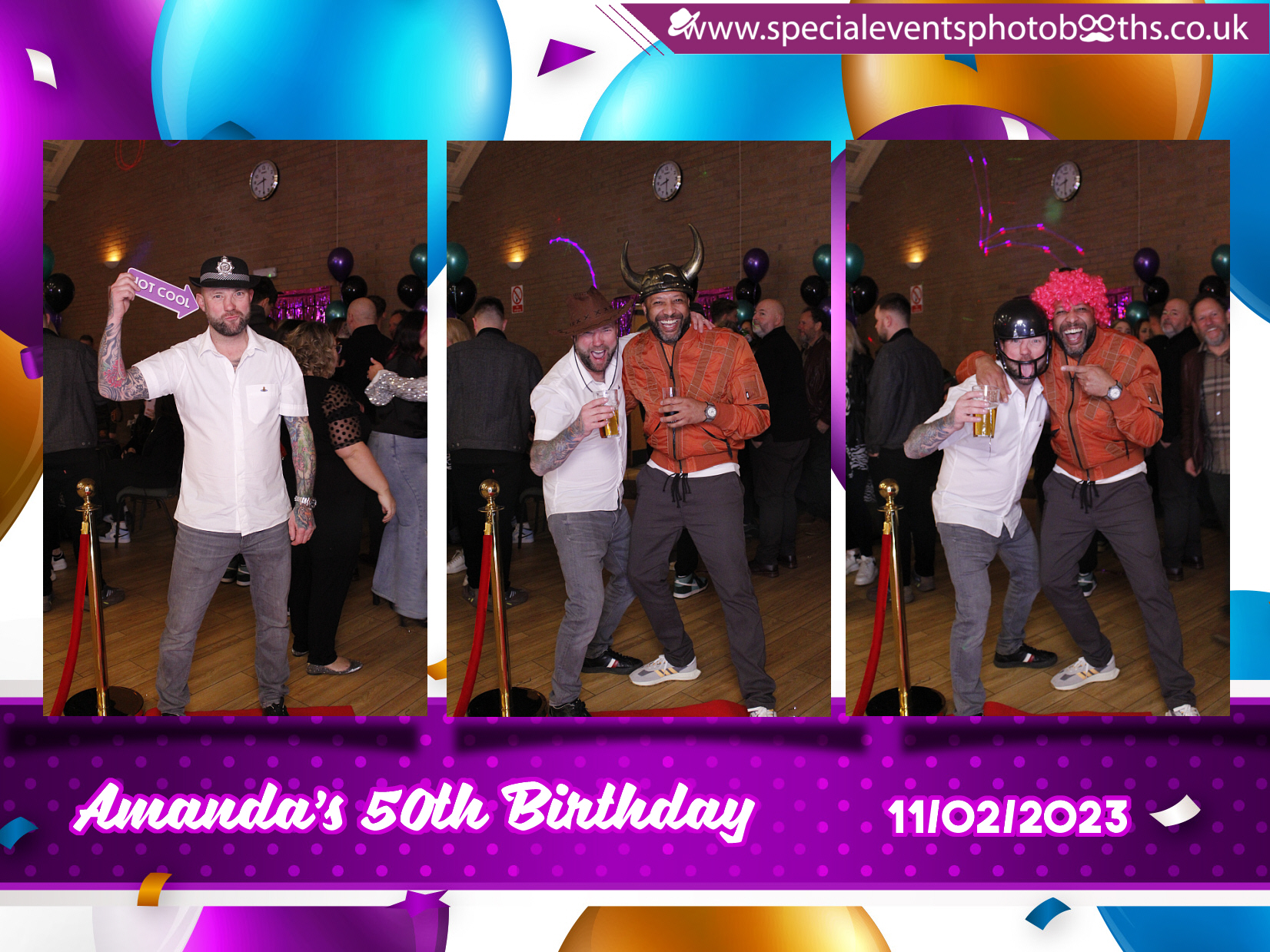 Amanda's 50th Birthday | View more photos from the event at my.specialeventsphotobooths.co.uk/u/SpecialEventsPhotoBooths/Amandas-50th-Birthday