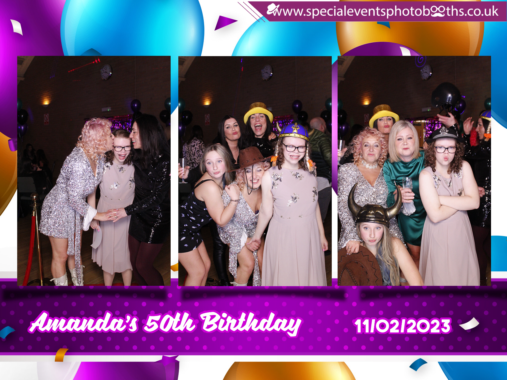 Amanda's 50th Birthday | View more photos from the event at my.specialeventsphotobooths.co.uk/u/SpecialEventsPhotoBooths/Amandas-50th-Birthday