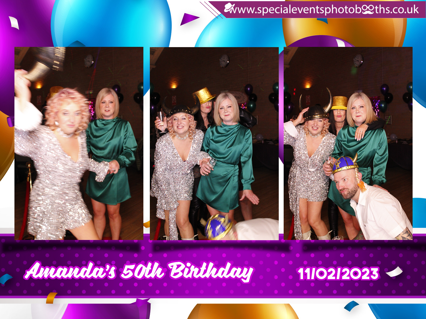 Amanda's 50th Birthday | View more photos from the event at my.specialeventsphotobooths.co.uk/u/SpecialEventsPhotoBooths/Amandas-50th-Birthday