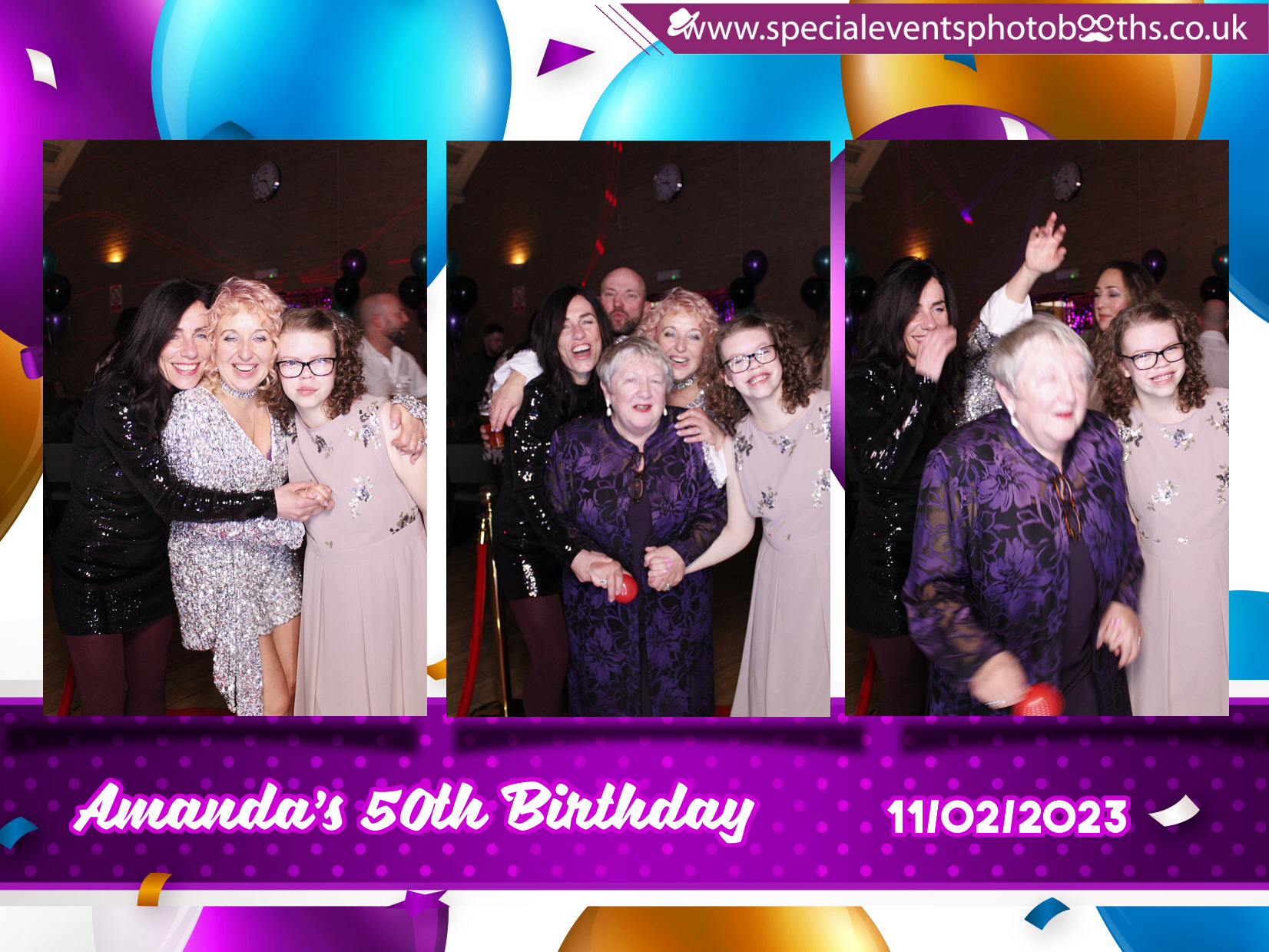 Amanda's 50th Birthday | View more photos from the event at my.specialeventsphotobooths.co.uk/u/SpecialEventsPhotoBooths/Amandas-50th-Birthday