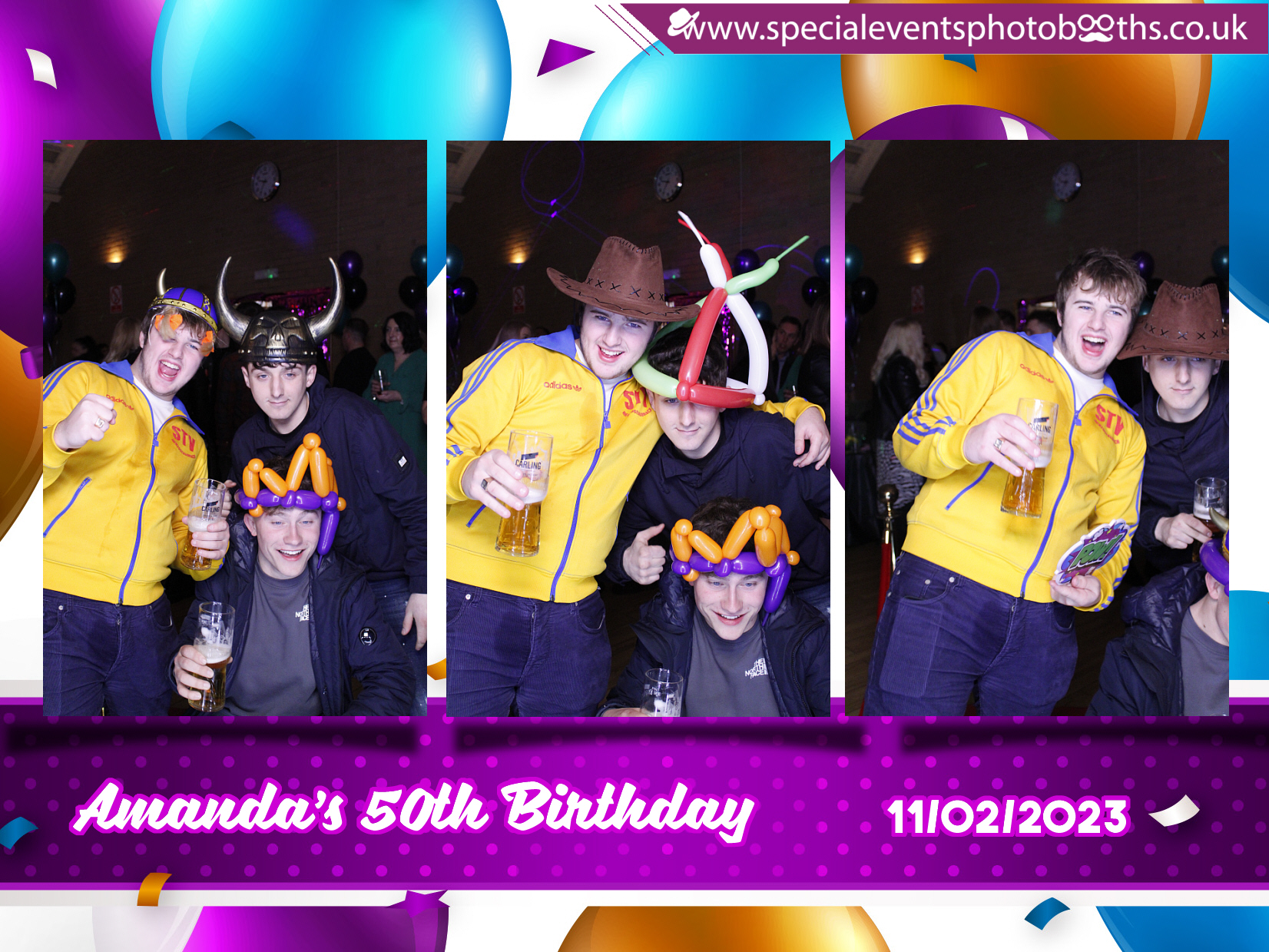 Amanda's 50th Birthday | View more photos from the event at my.specialeventsphotobooths.co.uk/u/SpecialEventsPhotoBooths/Amandas-50th-Birthday