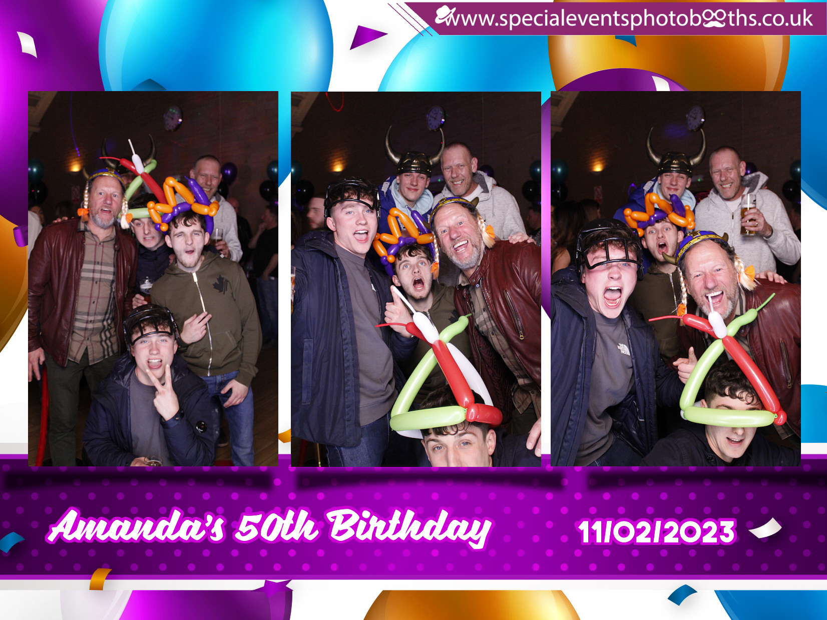Amanda's 50th Birthday | View more photos from the event at my.specialeventsphotobooths.co.uk/u/SpecialEventsPhotoBooths/Amandas-50th-Birthday