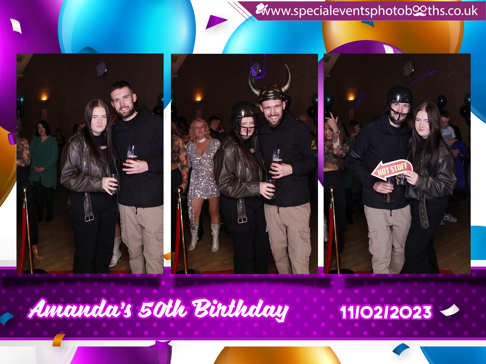 Amanda's 50th Birthday | View more photos from the event at my.specialeventsphotobooths.co.uk/u/SpecialEventsPhotoBooths/Amandas-50th-Birthday