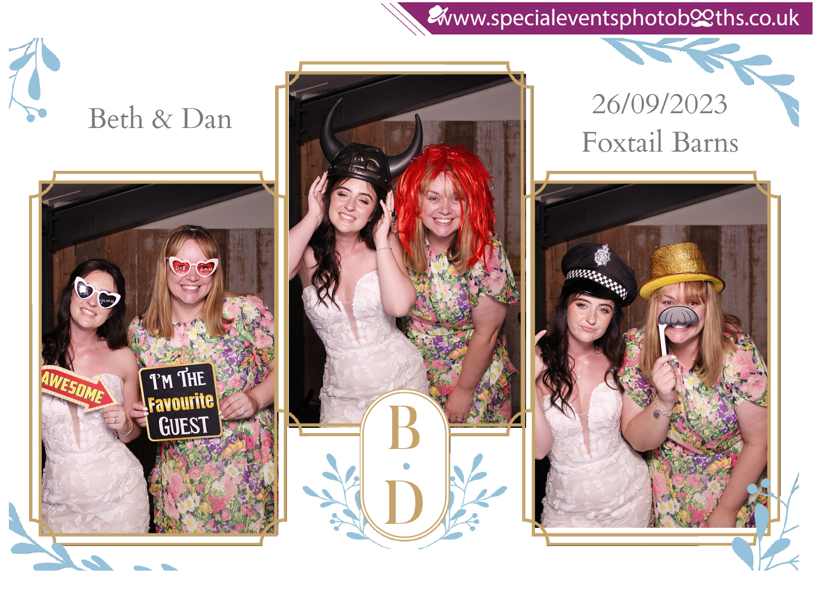 Beth & Dan's Wedding | View more photos from the event at my.specialeventsphotobooths.co.uk/u/SpecialEventsPhotoBooths/Beth-Dans-Wedding