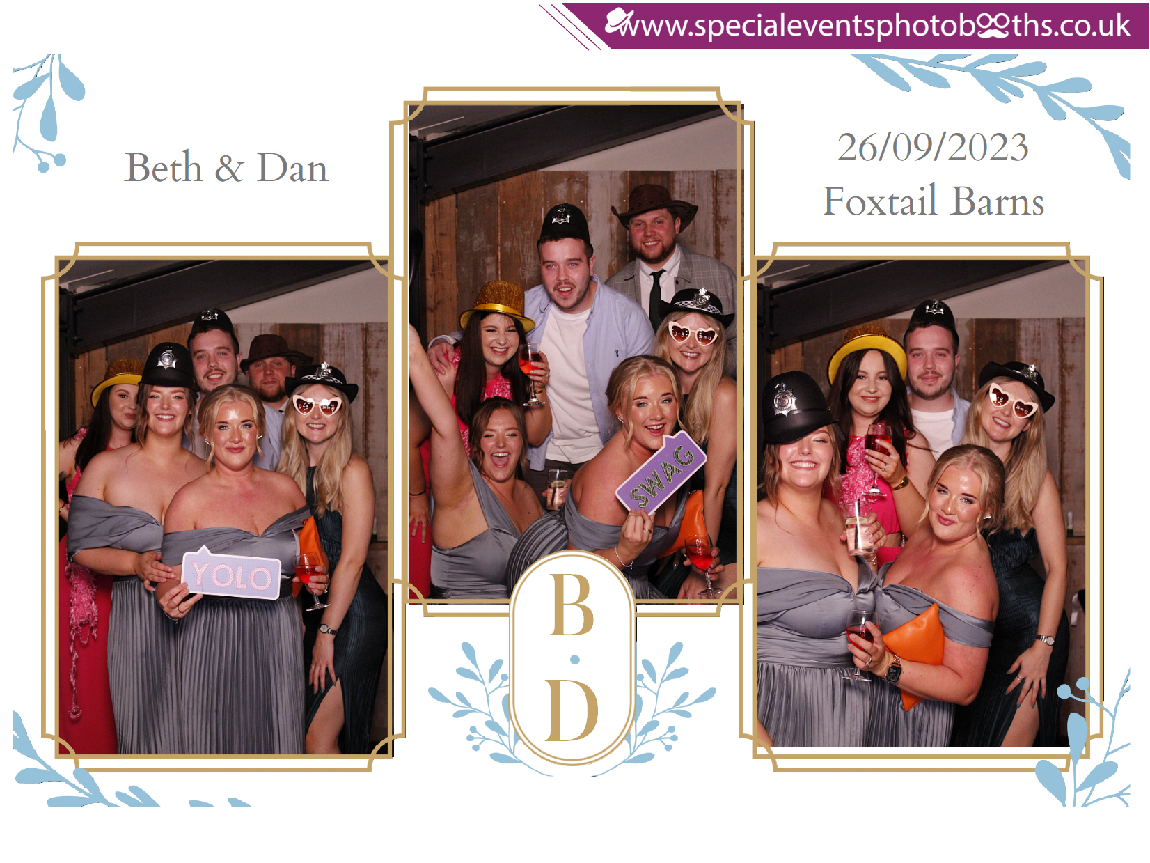 Beth & Dan's Wedding | View more photos from the event at my.specialeventsphotobooths.co.uk/u/SpecialEventsPhotoBooths/Beth-Dans-Wedding