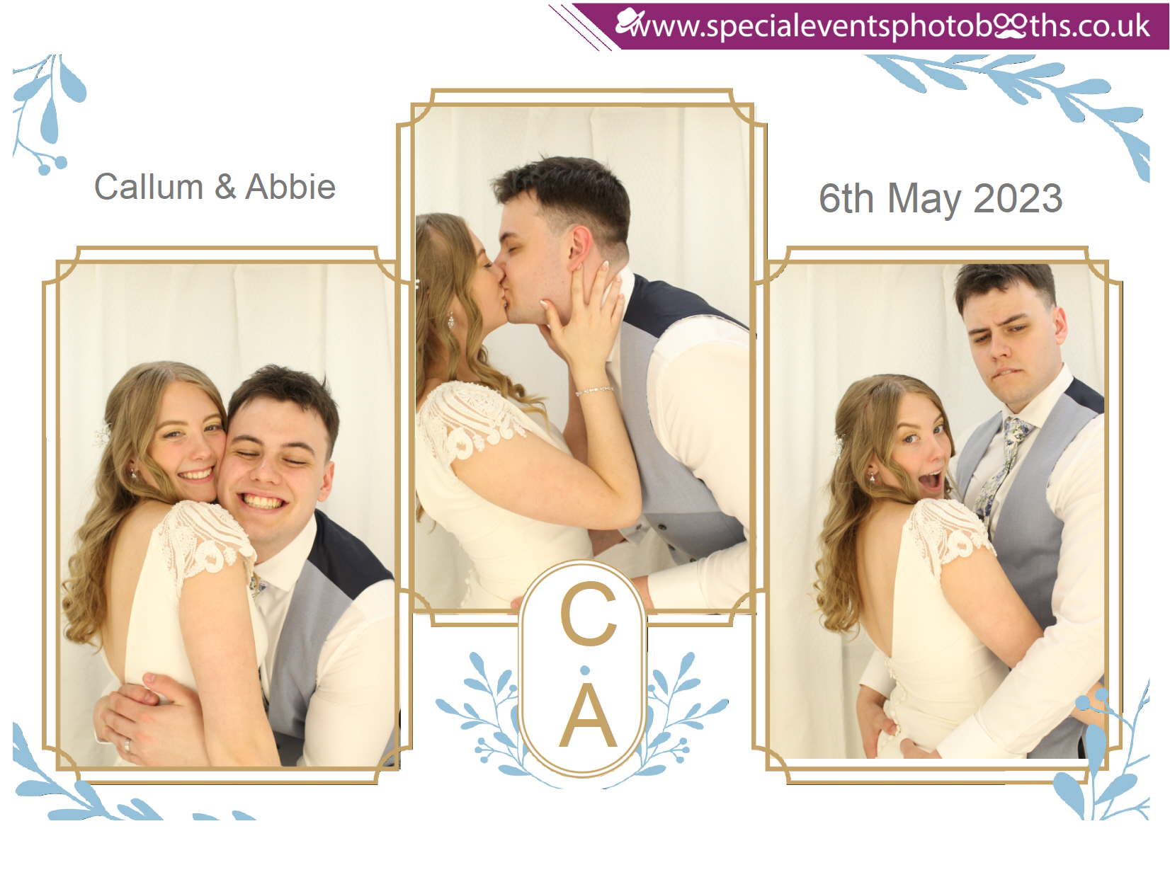 Callum & Abbie's Wedding | View more photos from the event at my.specialeventsphotobooths.co.uk/u/SpecialEventsPhotoBooths/Callum-Abbies-Wedding