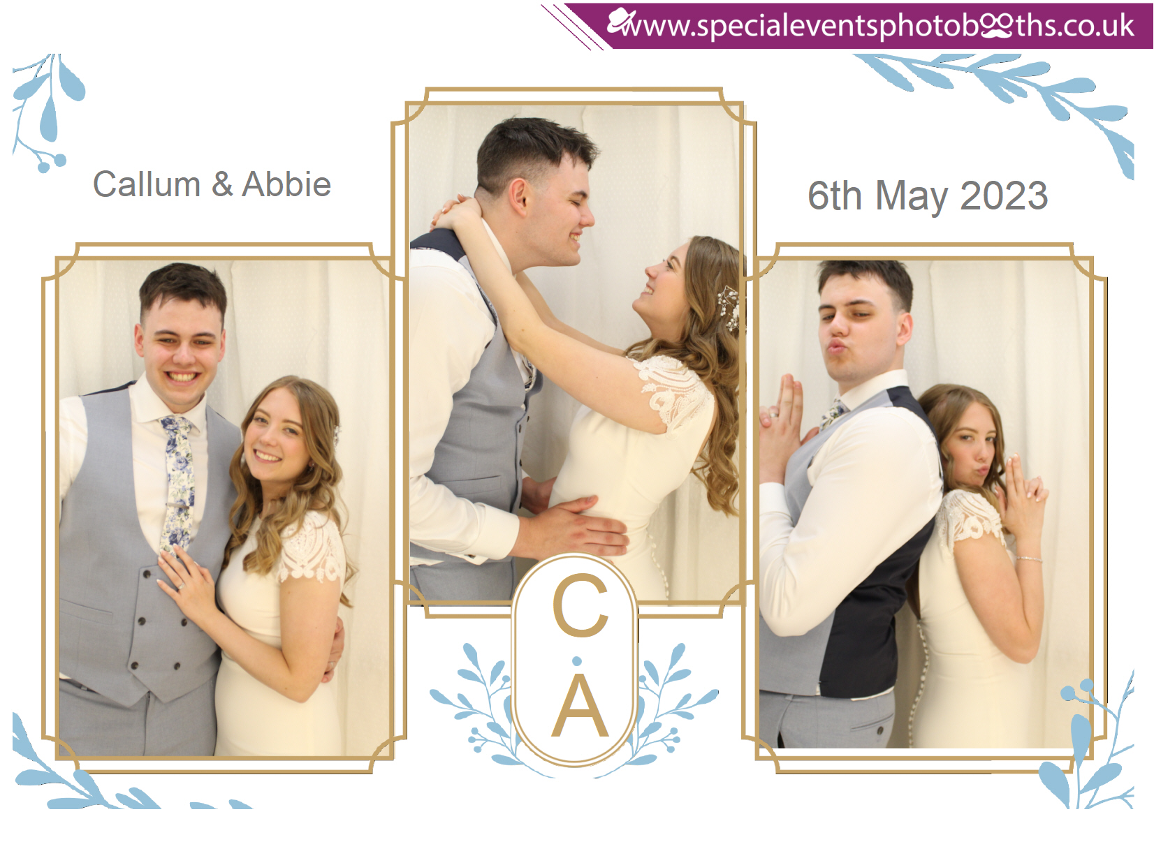 Callum & Abbie's Wedding | View more photos from the event at my.specialeventsphotobooths.co.uk/u/SpecialEventsPhotoBooths/Callum-Abbies-Wedding
