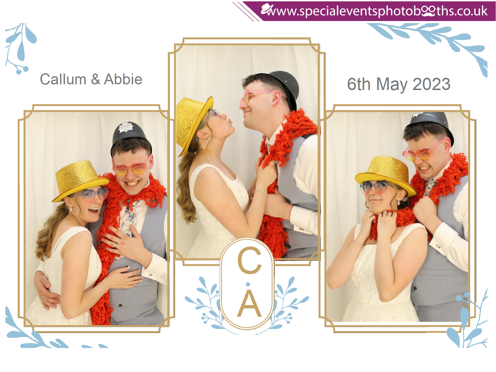 Callum & Abbie's Wedding | View more photos from the event at my.specialeventsphotobooths.co.uk/u/SpecialEventsPhotoBooths/Callum-Abbies-Wedding