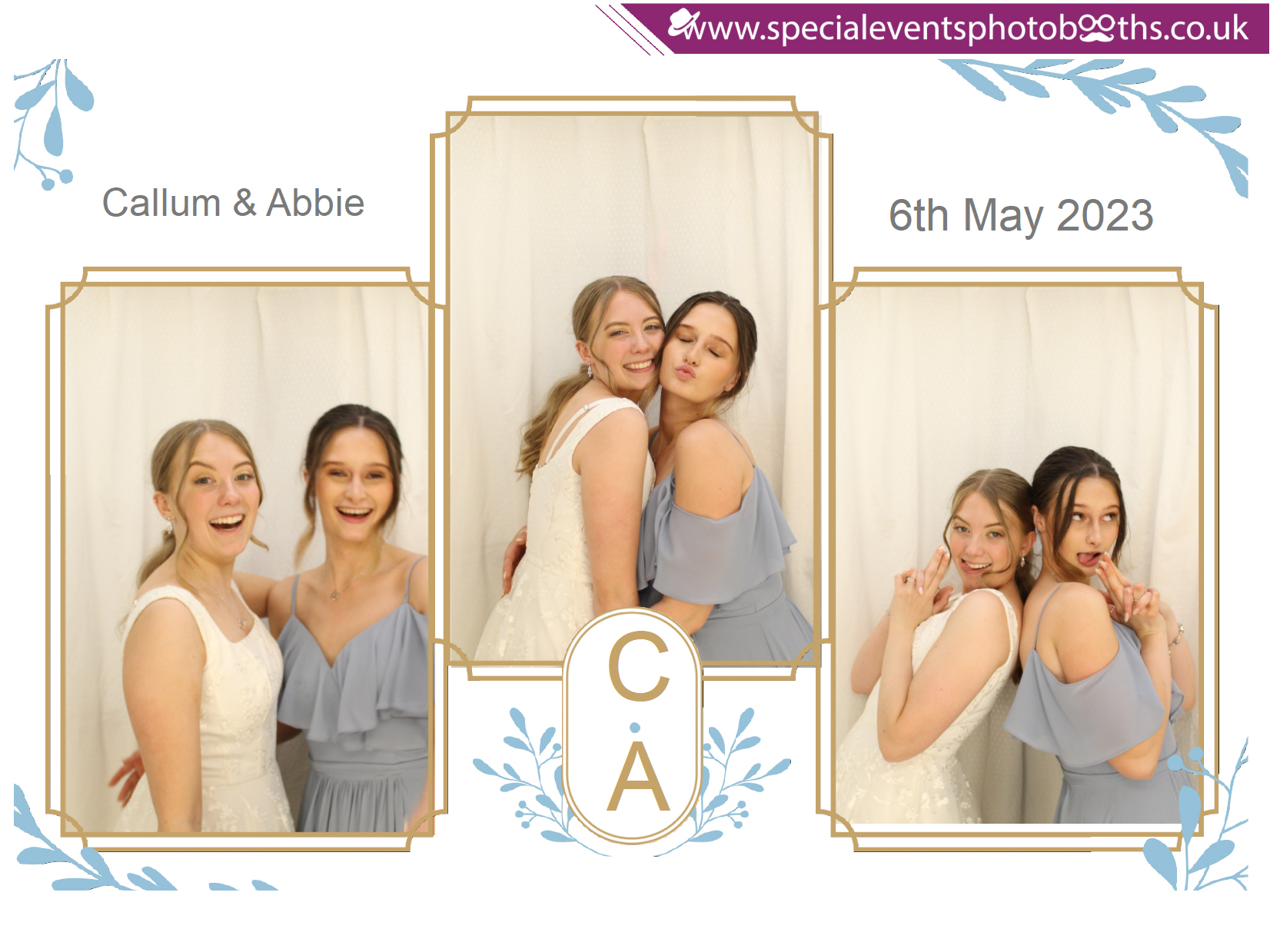 Callum & Abbie's Wedding | View more photos from the event at my.specialeventsphotobooths.co.uk/u/SpecialEventsPhotoBooths/Callum-Abbies-Wedding