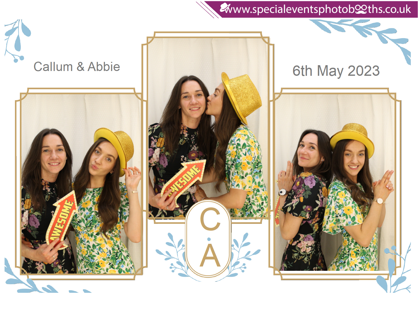Callum & Abbie's Wedding | View more photos from the event at my.specialeventsphotobooths.co.uk/u/SpecialEventsPhotoBooths/Callum-Abbies-Wedding