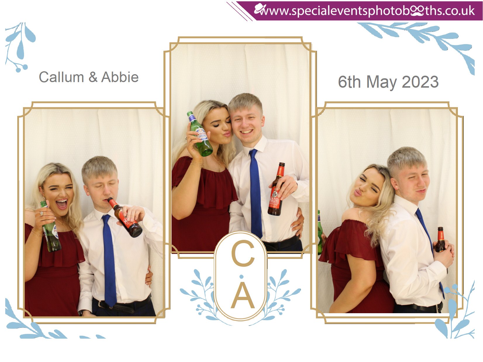 Callum & Abbie's Wedding | View more photos from the event at my.specialeventsphotobooths.co.uk/u/SpecialEventsPhotoBooths/Callum-Abbies-Wedding