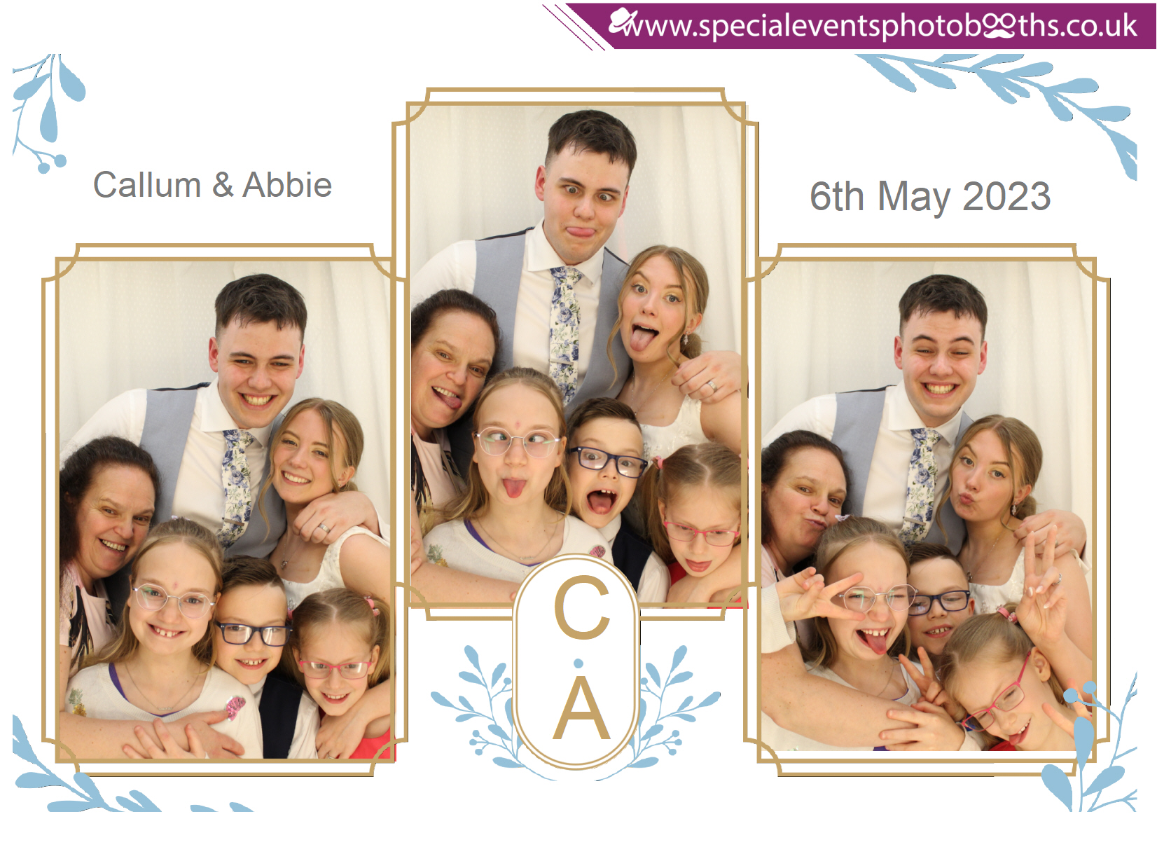 Callum & Abbie's Wedding | View more photos from the event at my.specialeventsphotobooths.co.uk/u/SpecialEventsPhotoBooths/Callum-Abbies-Wedding