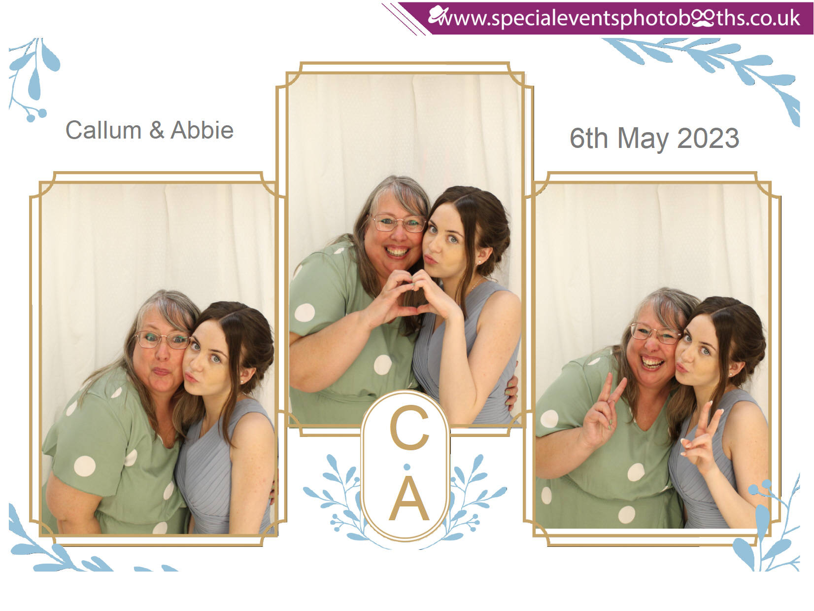 Callum & Abbie's Wedding | View more photos from the event at my.specialeventsphotobooths.co.uk/u/SpecialEventsPhotoBooths/Callum-Abbies-Wedding