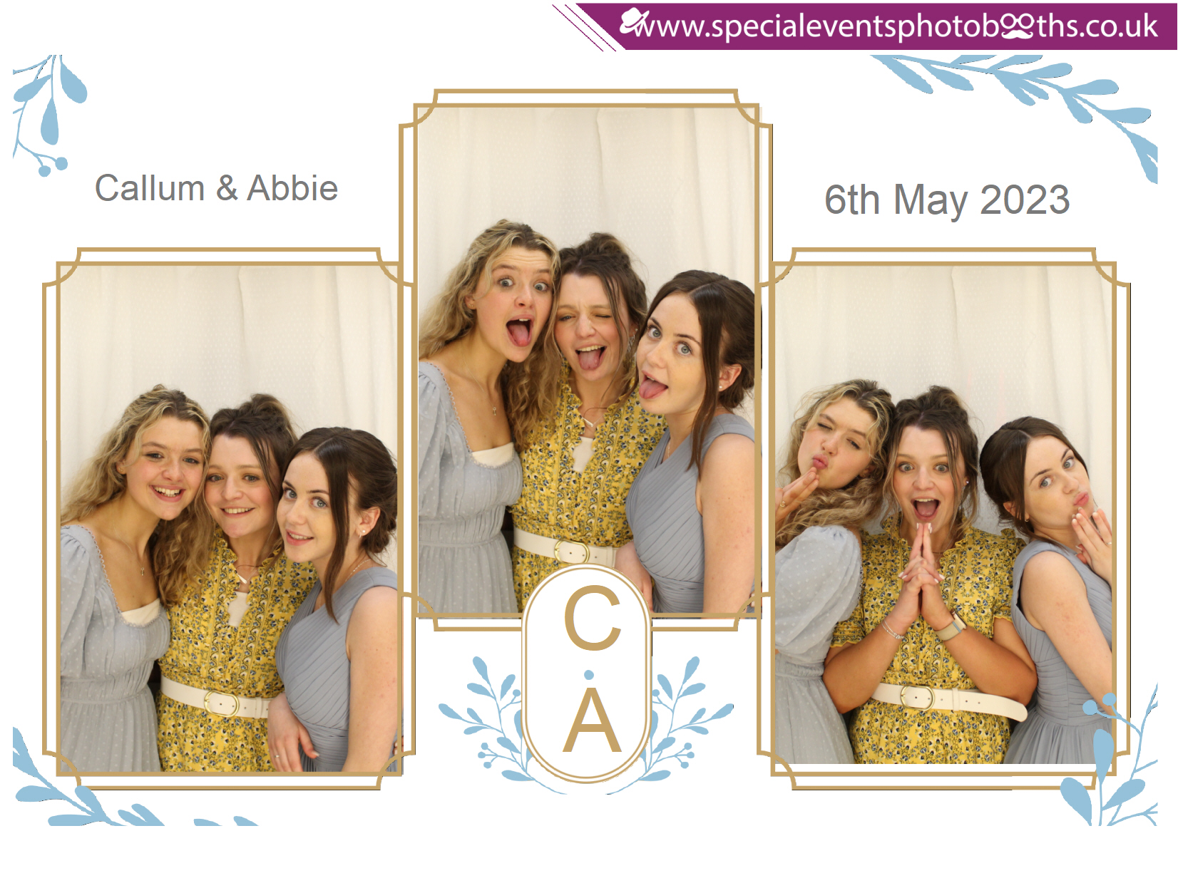 Callum & Abbie's Wedding | View more photos from the event at my.specialeventsphotobooths.co.uk/u/SpecialEventsPhotoBooths/Callum-Abbies-Wedding