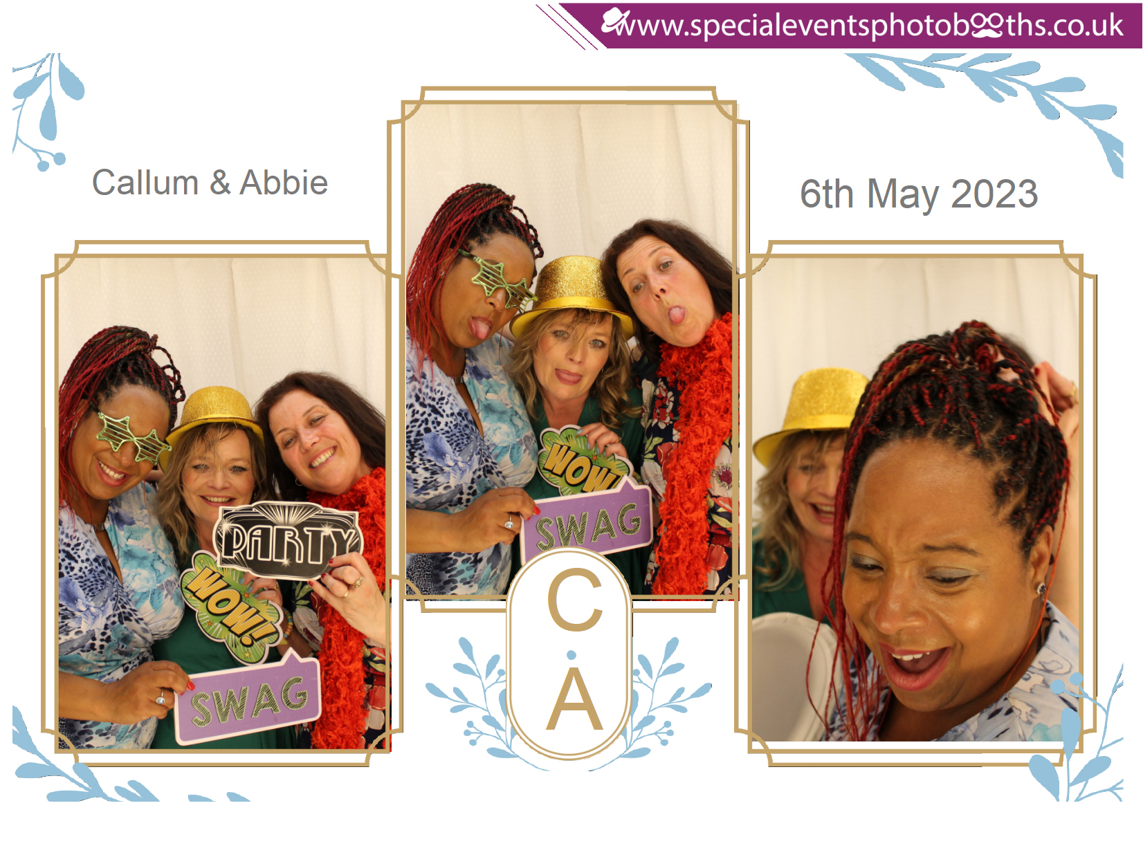 Callum & Abbie's Wedding | View more photos from the event at my.specialeventsphotobooths.co.uk/u/SpecialEventsPhotoBooths/Callum-Abbies-Wedding