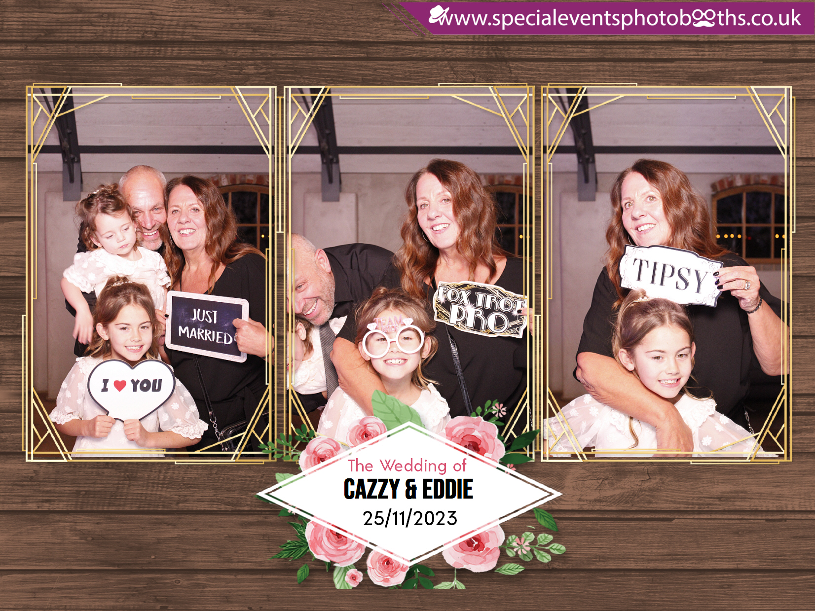 Cazzy and Eddie's Wedding | View more photos from the event at my.specialeventsphotobooths.co.uk/u/SpecialEventsPhotoBooths/Cazzy-and-Eddies-Wedding