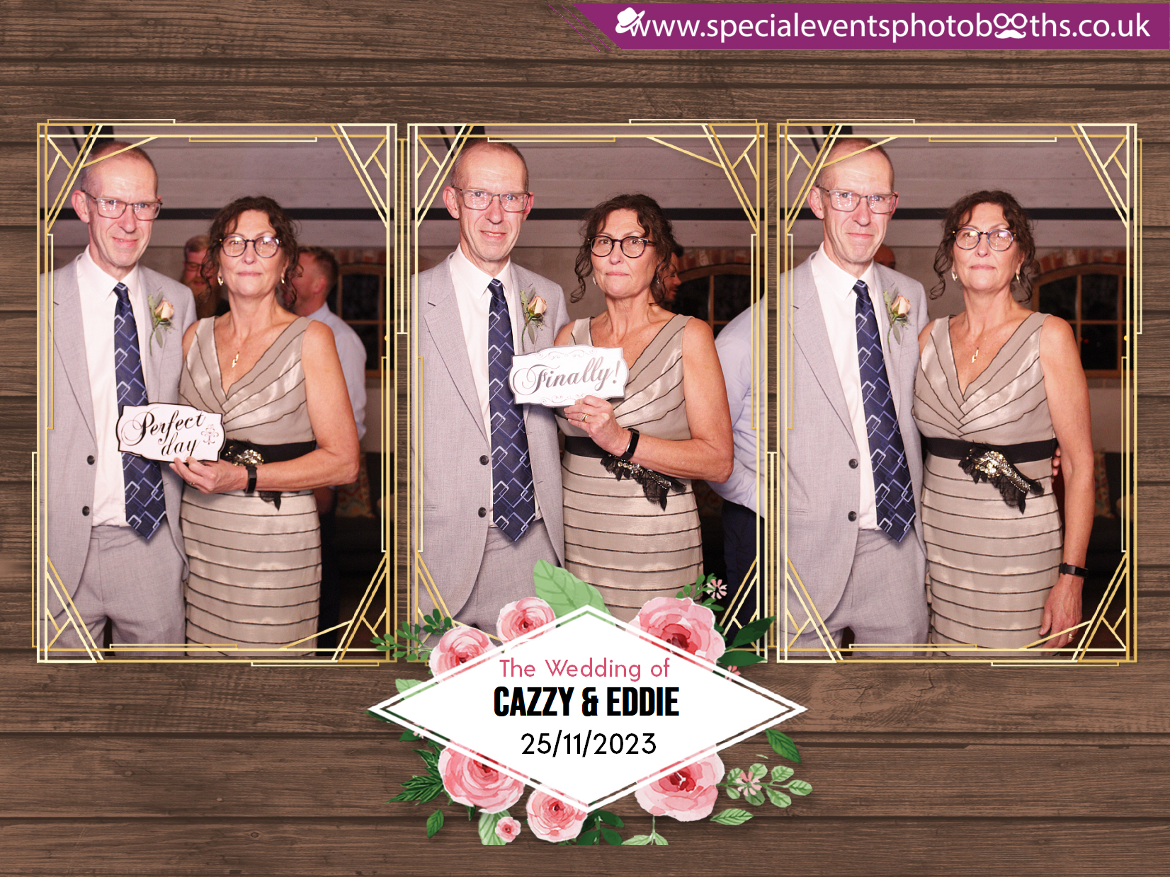 Cazzy and Eddie's Wedding | View more photos from the event at my.specialeventsphotobooths.co.uk/u/SpecialEventsPhotoBooths/Cazzy-and-Eddies-Wedding