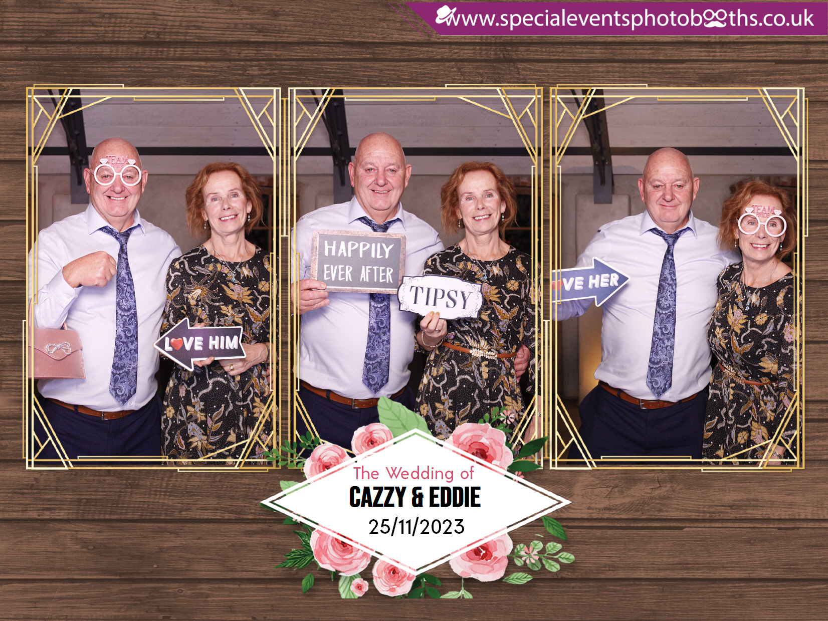 Cazzy and Eddie's Wedding | View more photos from the event at my.specialeventsphotobooths.co.uk/u/SpecialEventsPhotoBooths/Cazzy-and-Eddies-Wedding