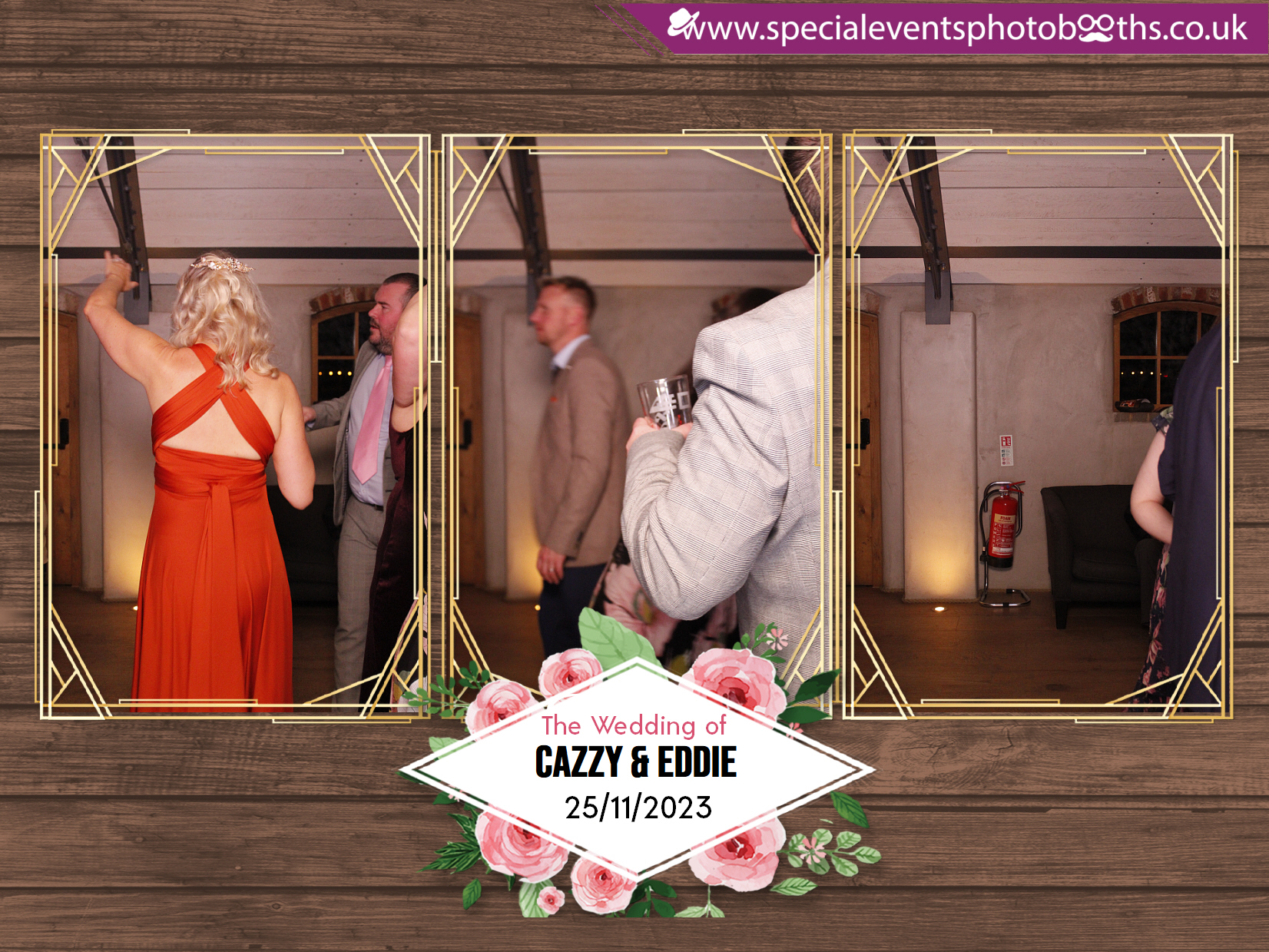 Cazzy and Eddie's Wedding | View more photos from the event at my.specialeventsphotobooths.co.uk/u/SpecialEventsPhotoBooths/Cazzy-and-Eddies-Wedding
