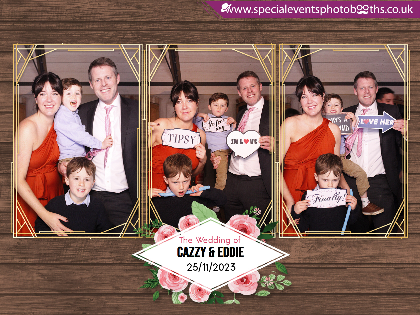 Cazzy and Eddie's Wedding | View more photos from the event at my.specialeventsphotobooths.co.uk/u/SpecialEventsPhotoBooths/Cazzy-and-Eddies-Wedding