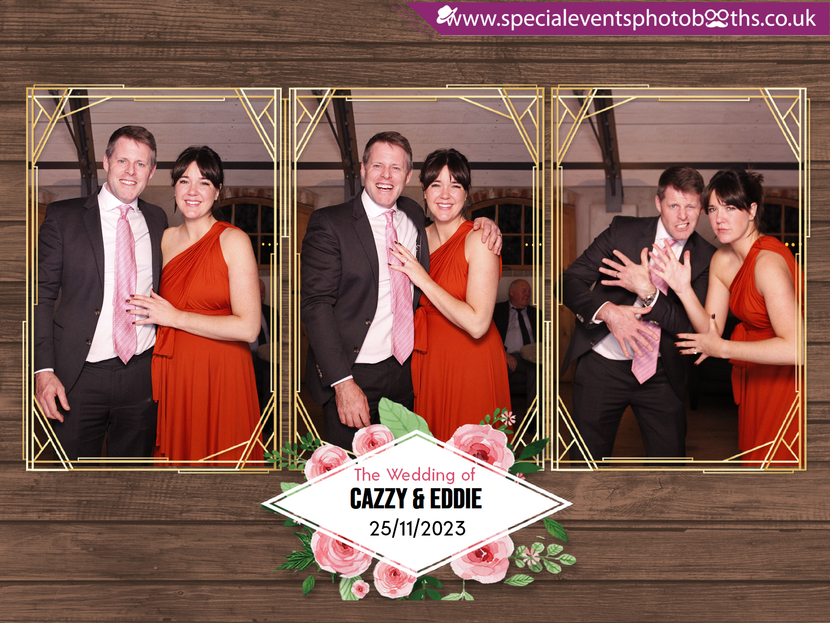 Cazzy and Eddie's Wedding | View more photos from the event at my.specialeventsphotobooths.co.uk/u/SpecialEventsPhotoBooths/Cazzy-and-Eddies-Wedding