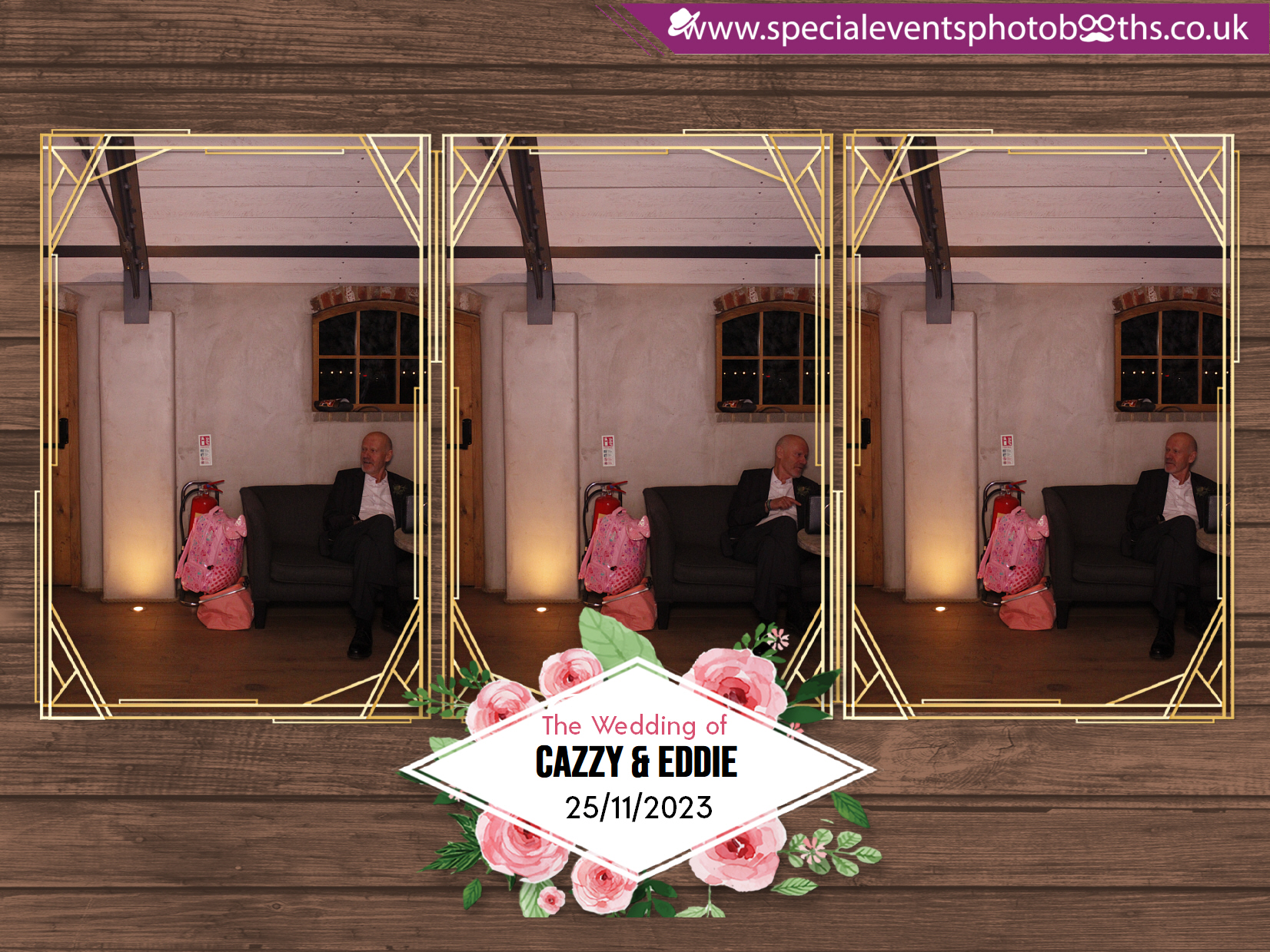 Cazzy and Eddie's Wedding | View more photos from the event at my.specialeventsphotobooths.co.uk/u/SpecialEventsPhotoBooths/Cazzy-and-Eddies-Wedding