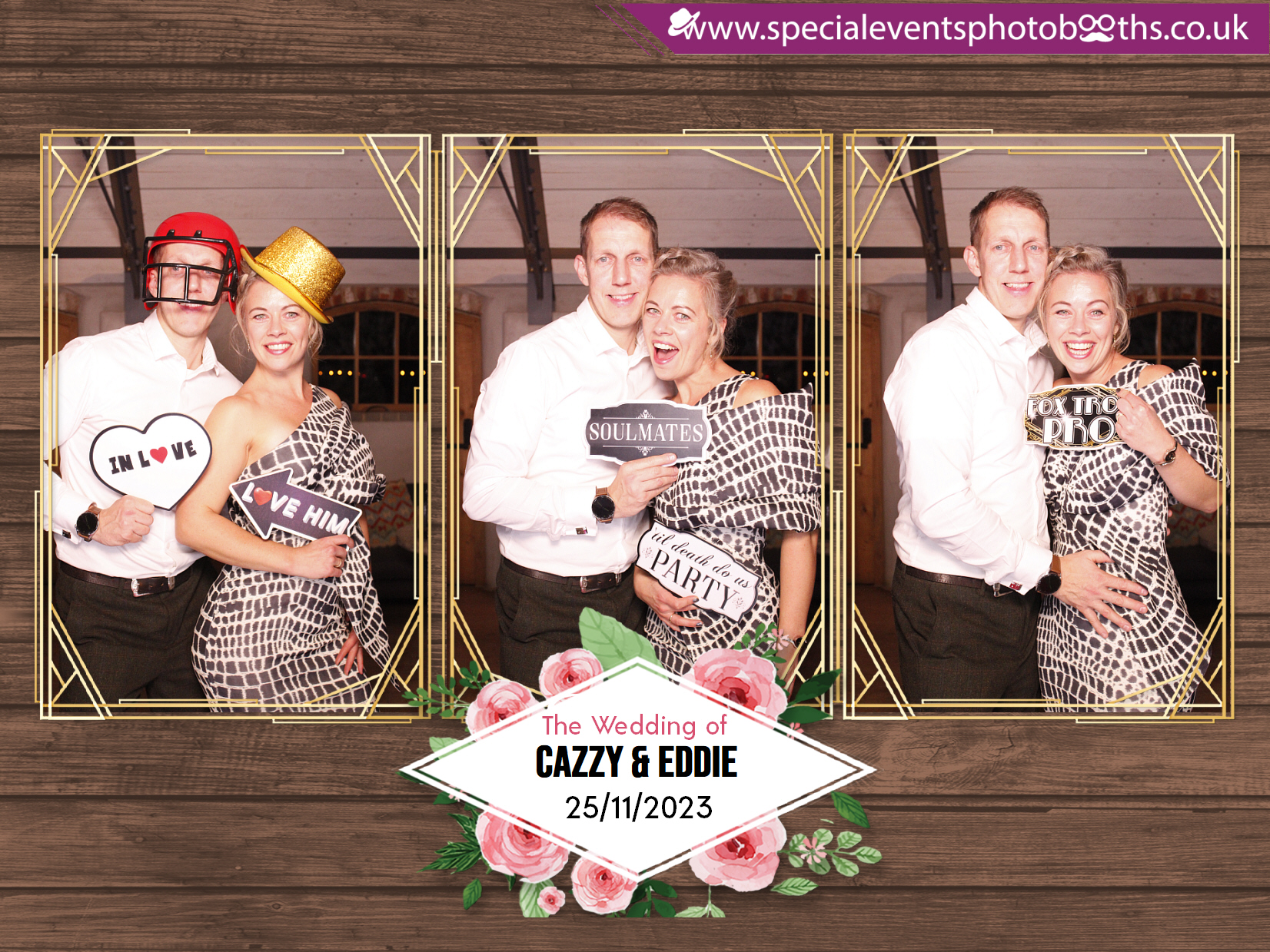 Cazzy and Eddie's Wedding | View more photos from the event at my.specialeventsphotobooths.co.uk/u/SpecialEventsPhotoBooths/Cazzy-and-Eddies-Wedding