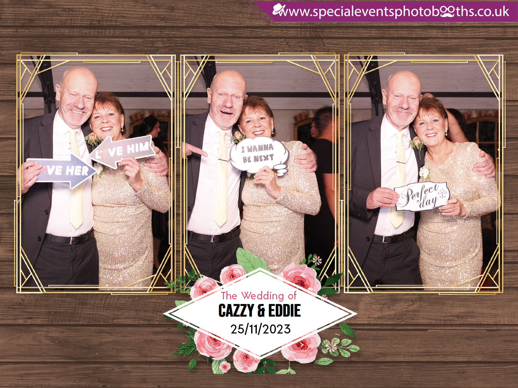 Cazzy and Eddie's Wedding | View more photos from the event at my.specialeventsphotobooths.co.uk/u/SpecialEventsPhotoBooths/Cazzy-and-Eddies-Wedding
