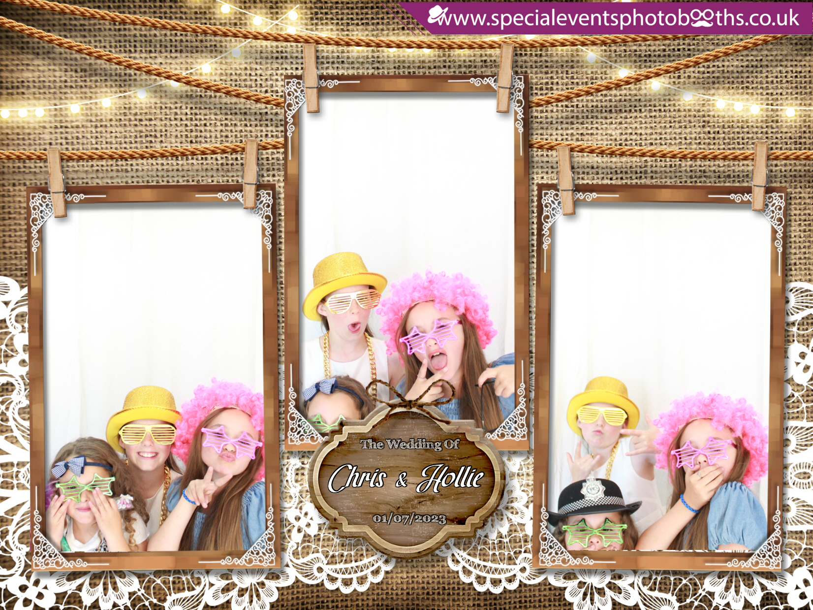 Chris & Hollie's Wedding | View more photos from the event at my.specialeventsphotobooths.co.uk/u/SpecialEventsPhotoBooths/Chris-Hollies-Wedding