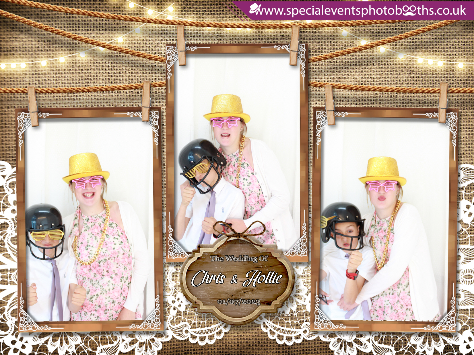Chris & Hollie's Wedding | View more photos from the event at my.specialeventsphotobooths.co.uk/u/SpecialEventsPhotoBooths/Chris-Hollies-Wedding