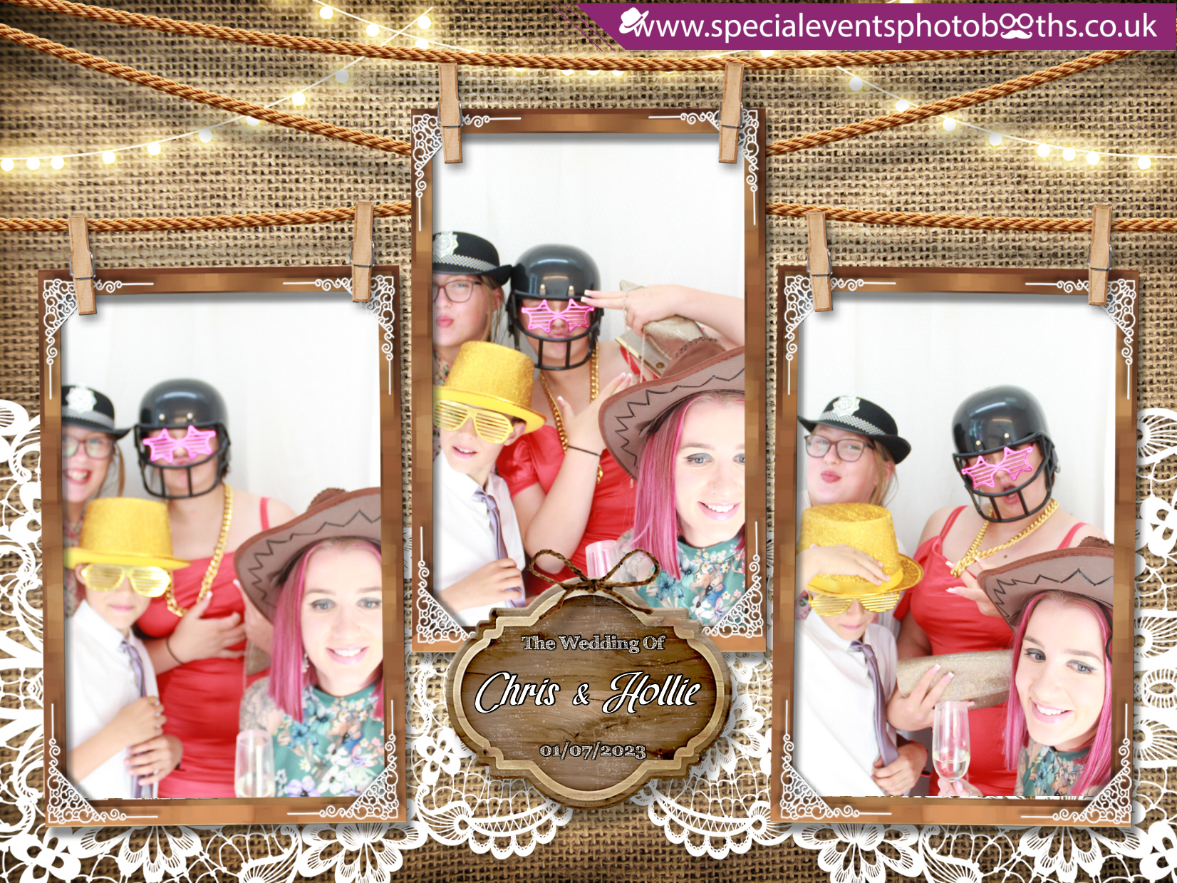 Chris & Hollie's Wedding | View more photos from the event at my.specialeventsphotobooths.co.uk/u/SpecialEventsPhotoBooths/Chris-Hollies-Wedding