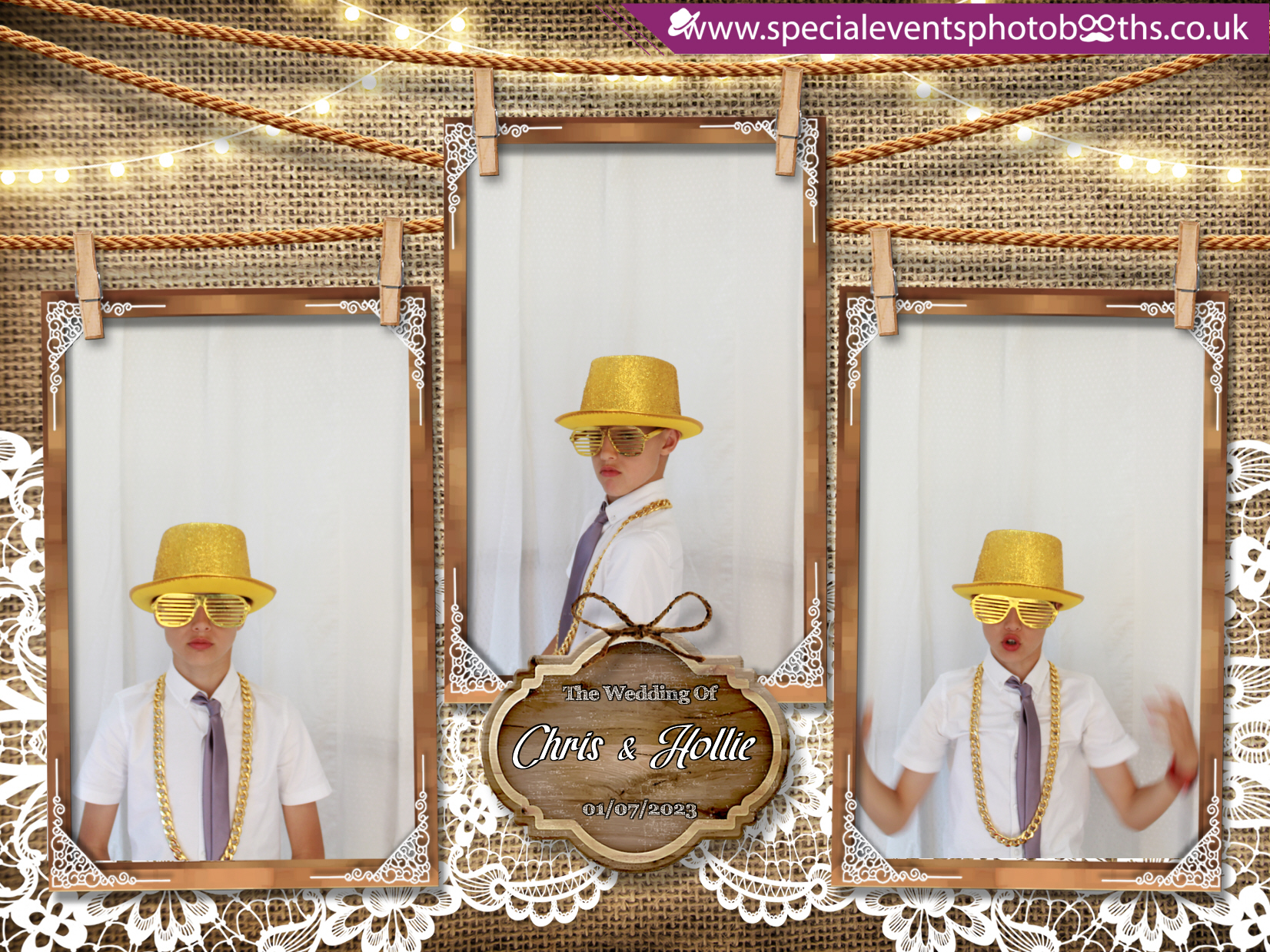 Chris & Hollie's Wedding | View more photos from the event at my.specialeventsphotobooths.co.uk/u/SpecialEventsPhotoBooths/Chris-Hollies-Wedding