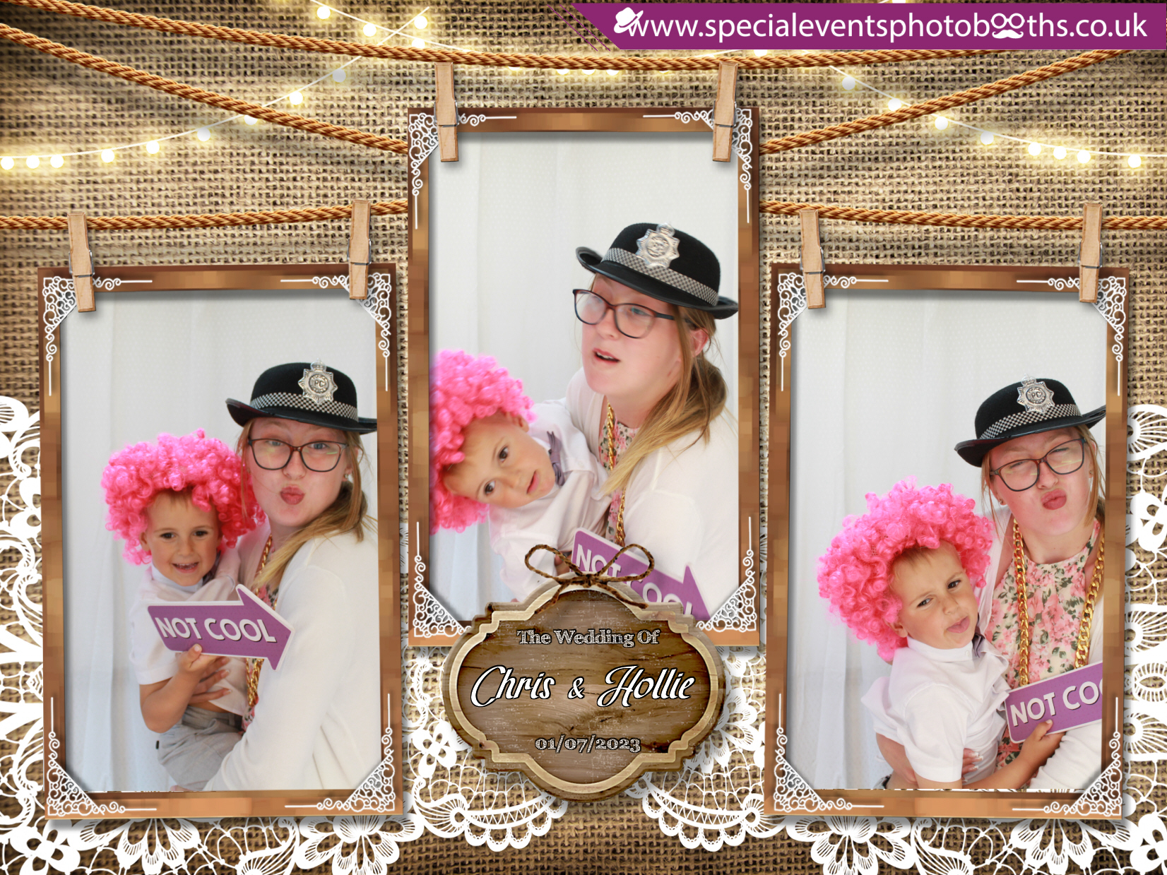 Chris & Hollie's Wedding | View more photos from the event at my.specialeventsphotobooths.co.uk/u/SpecialEventsPhotoBooths/Chris-Hollies-Wedding