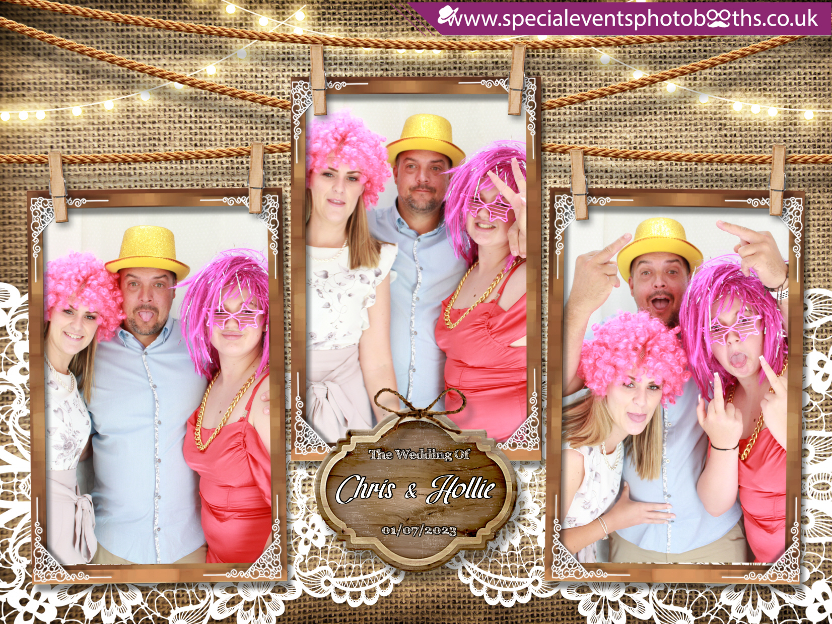 Chris & Hollie's Wedding | View more photos from the event at my.specialeventsphotobooths.co.uk/u/SpecialEventsPhotoBooths/Chris-Hollies-Wedding