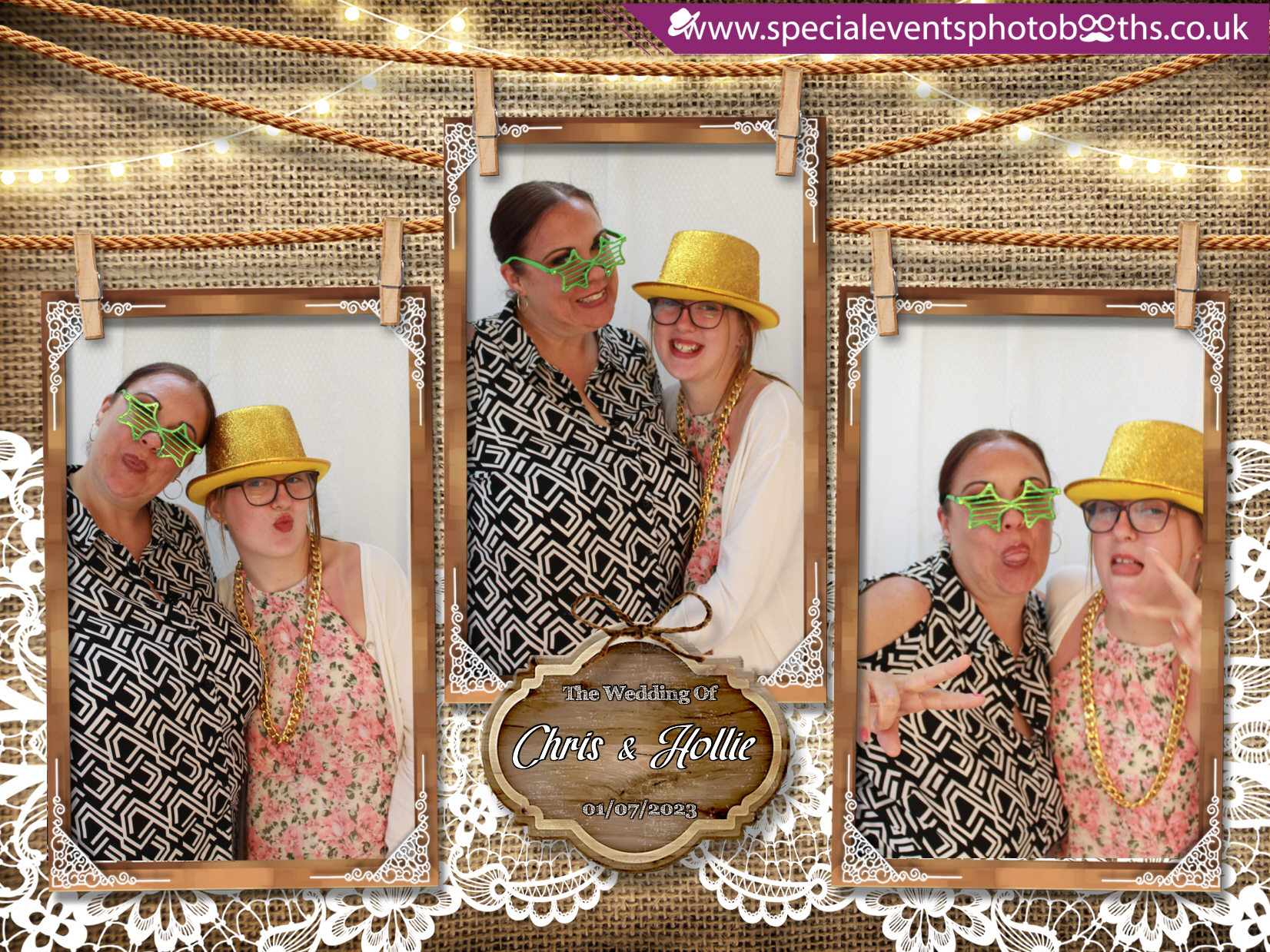 Chris & Hollie's Wedding | View more photos from the event at my.specialeventsphotobooths.co.uk/u/SpecialEventsPhotoBooths/Chris-Hollies-Wedding
