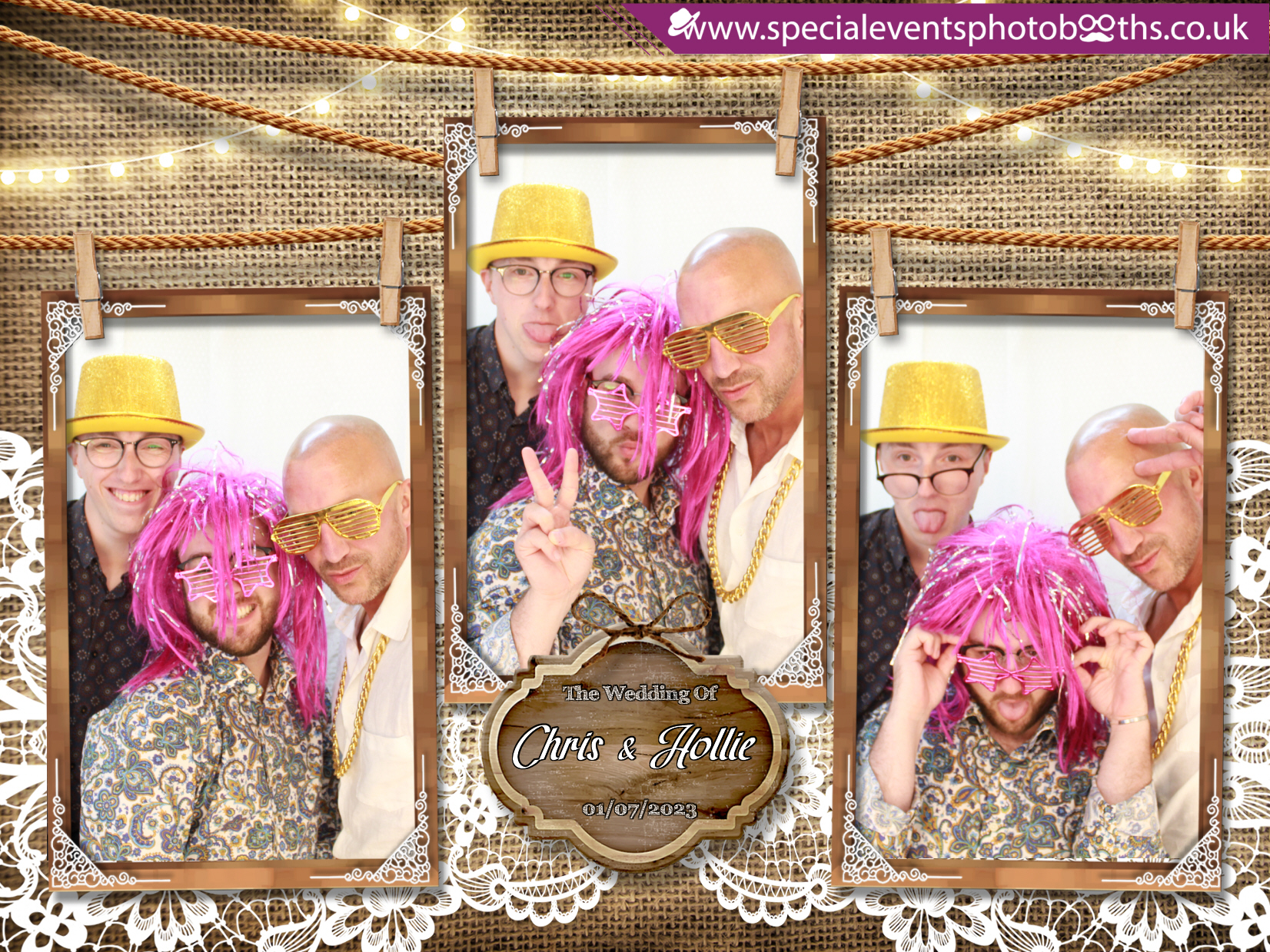Chris & Hollie's Wedding | View more photos from the event at my.specialeventsphotobooths.co.uk/u/SpecialEventsPhotoBooths/Chris-Hollies-Wedding
