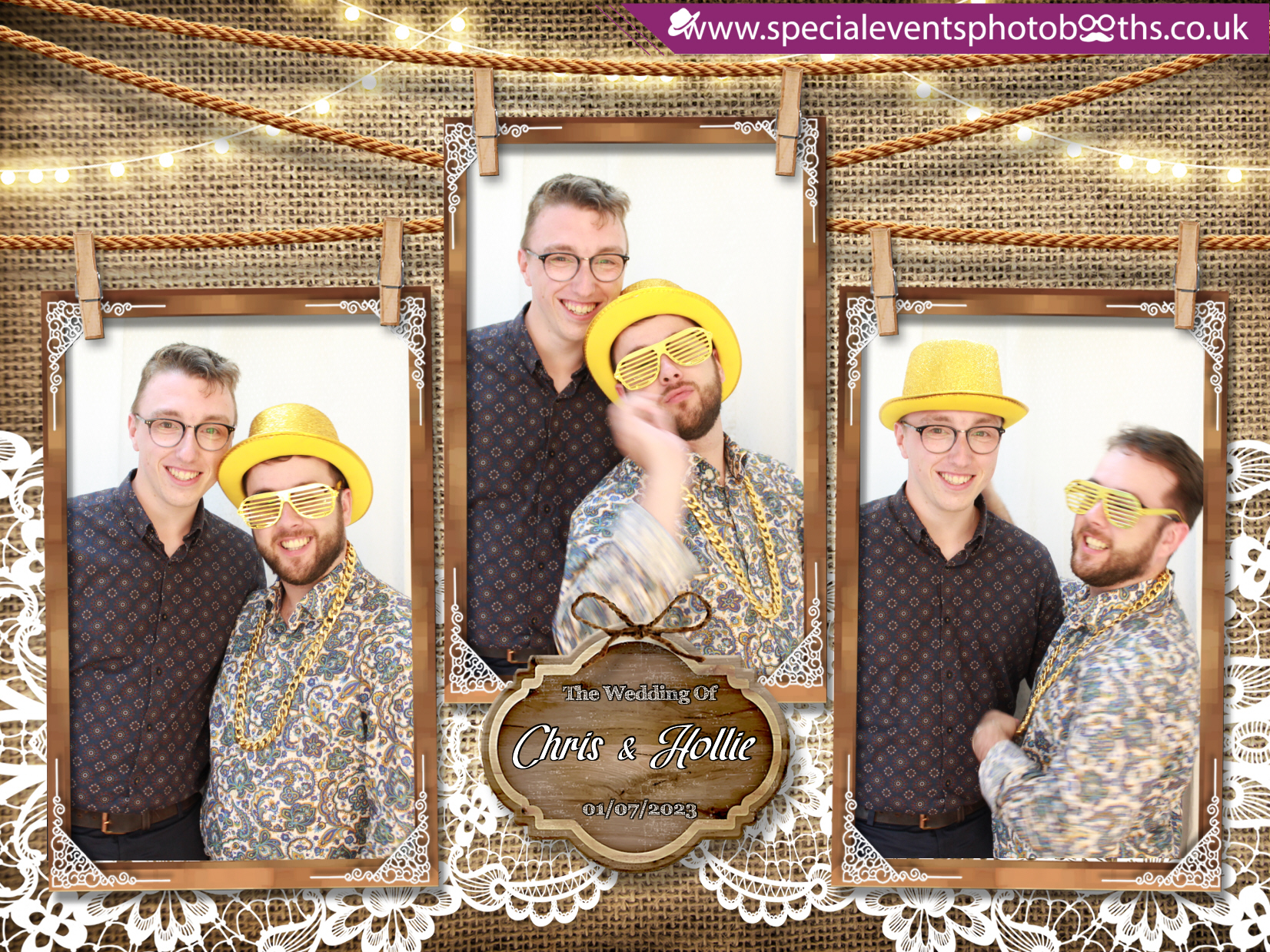 Chris & Hollie's Wedding | View more photos from the event at my.specialeventsphotobooths.co.uk/u/SpecialEventsPhotoBooths/Chris-Hollies-Wedding