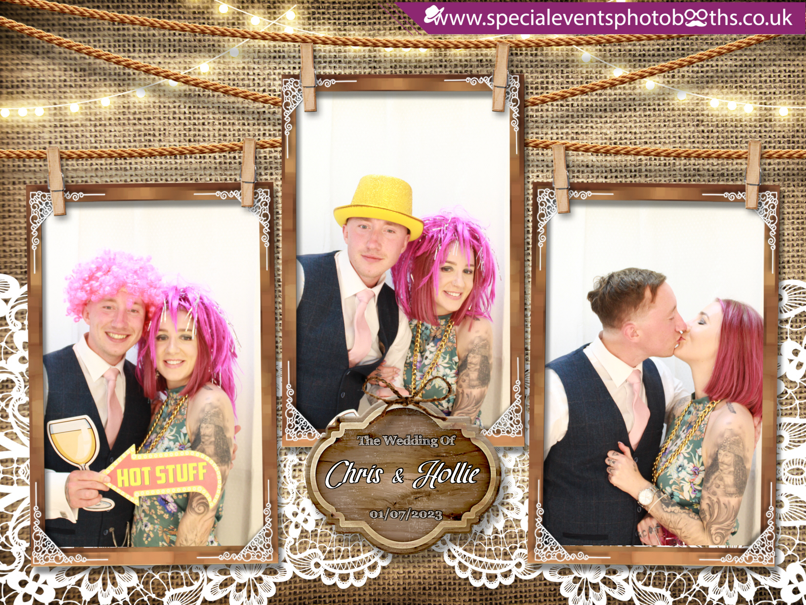 Chris & Hollie's Wedding | View more photos from the event at my.specialeventsphotobooths.co.uk/u/SpecialEventsPhotoBooths/Chris-Hollies-Wedding
