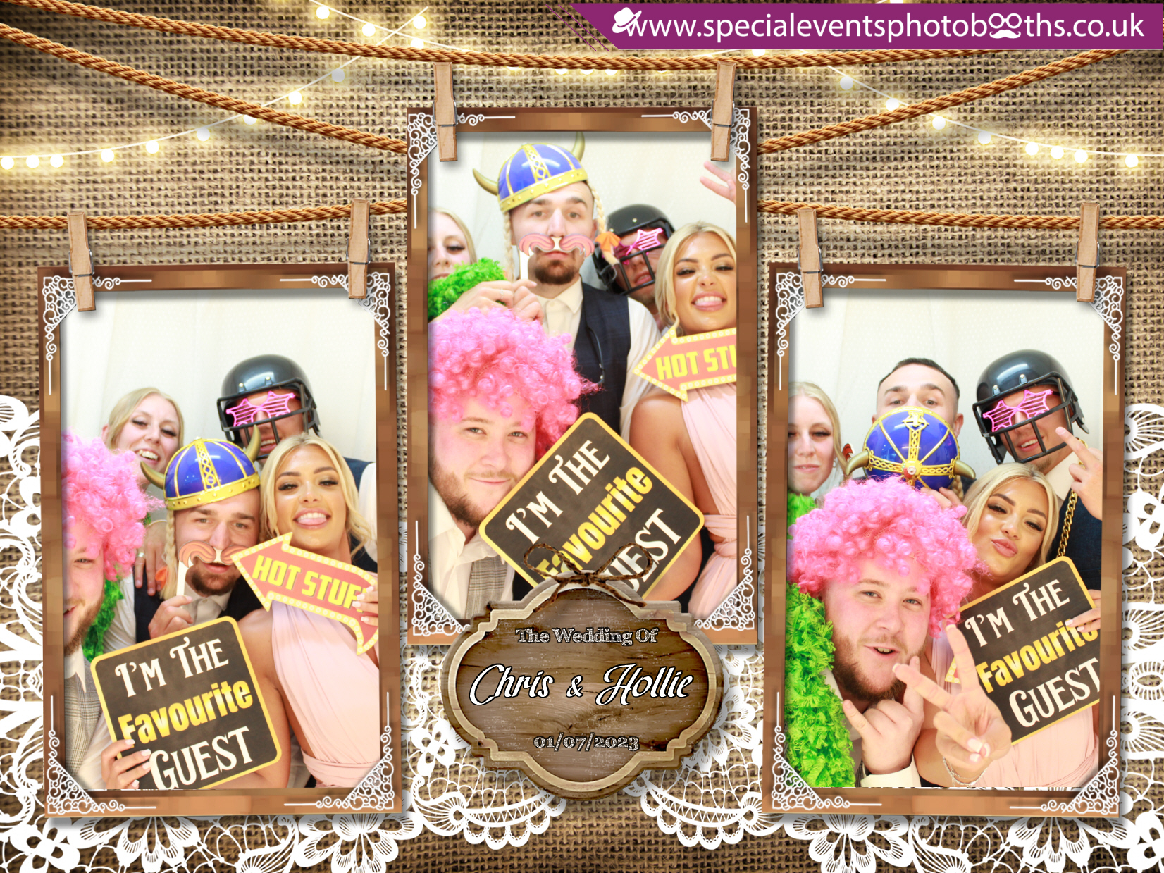 Chris & Hollie's Wedding | View more photos from the event at my.specialeventsphotobooths.co.uk/u/SpecialEventsPhotoBooths/Chris-Hollies-Wedding