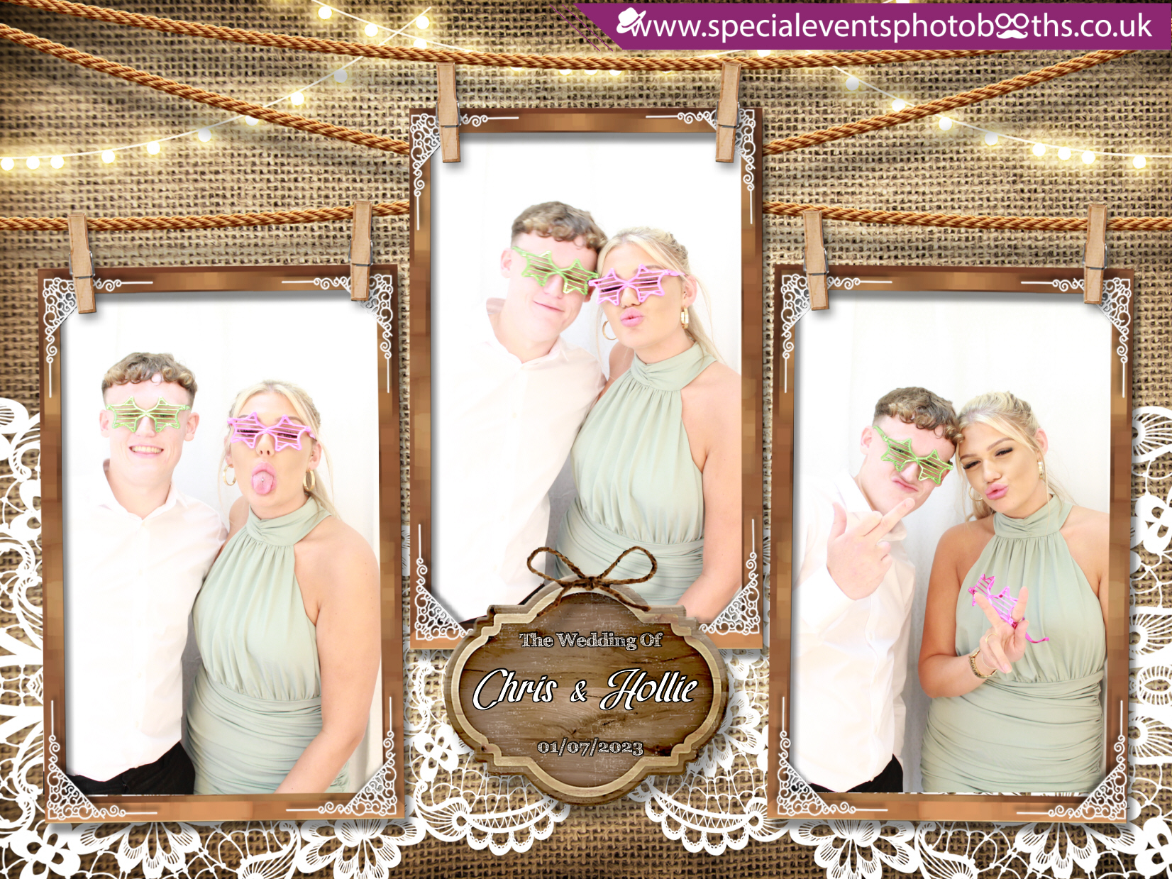 Chris & Hollie's Wedding | View more photos from the event at my.specialeventsphotobooths.co.uk/u/SpecialEventsPhotoBooths/Chris-Hollies-Wedding