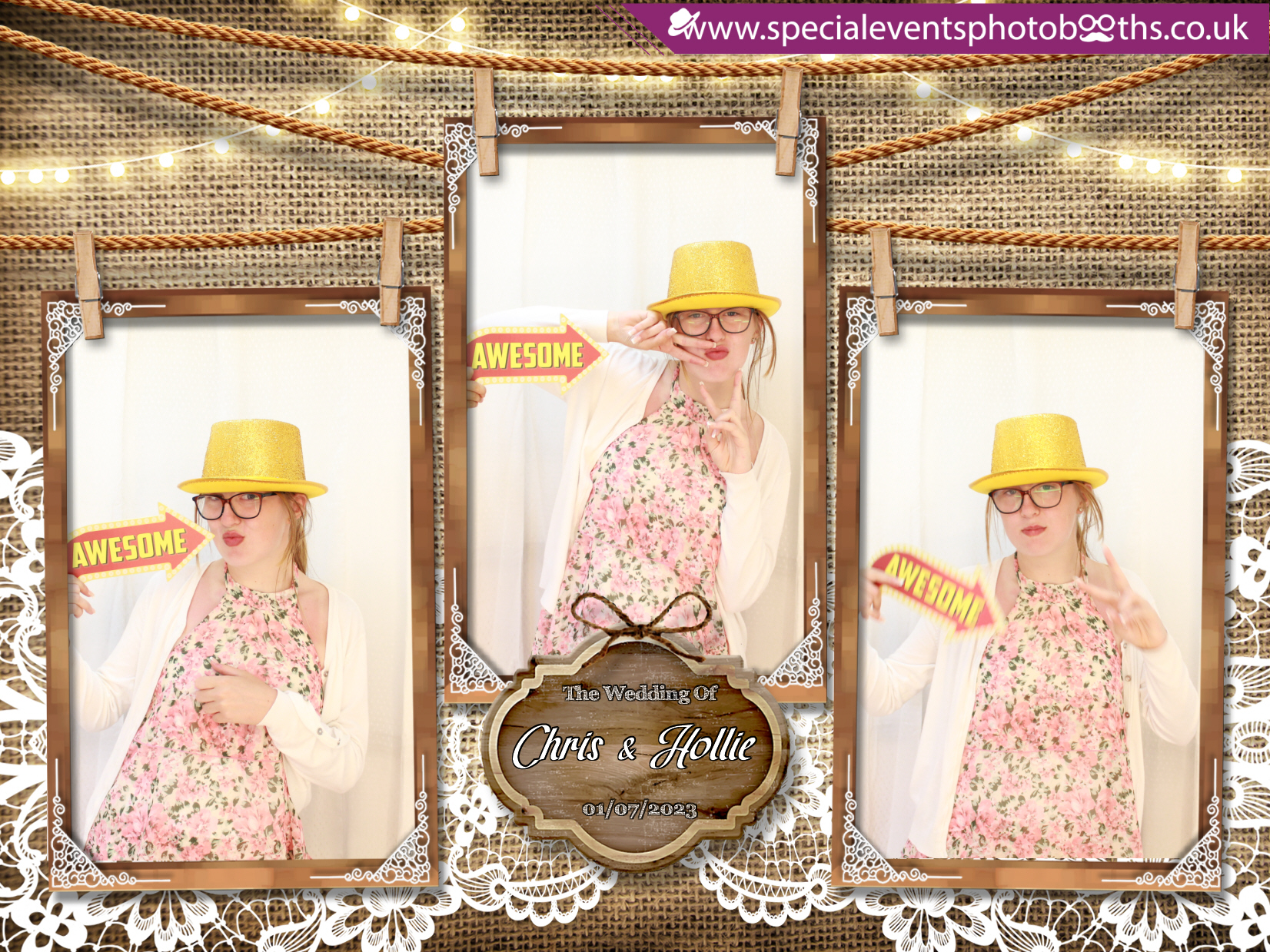 Chris & Hollie's Wedding | View more photos from the event at my.specialeventsphotobooths.co.uk/u/SpecialEventsPhotoBooths/Chris-Hollies-Wedding