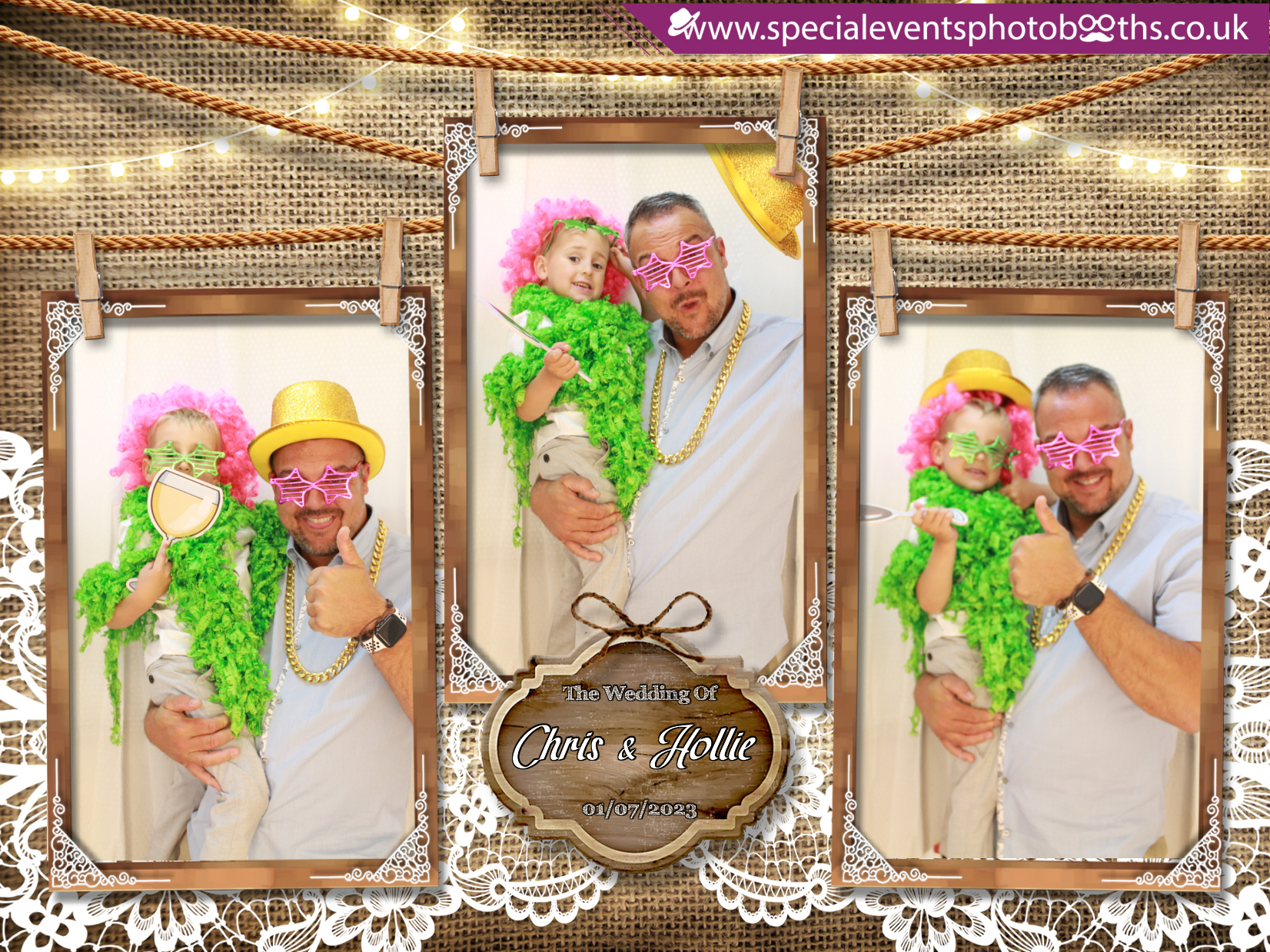 Chris & Hollie's Wedding | View more photos from the event at my.specialeventsphotobooths.co.uk/u/SpecialEventsPhotoBooths/Chris-Hollies-Wedding