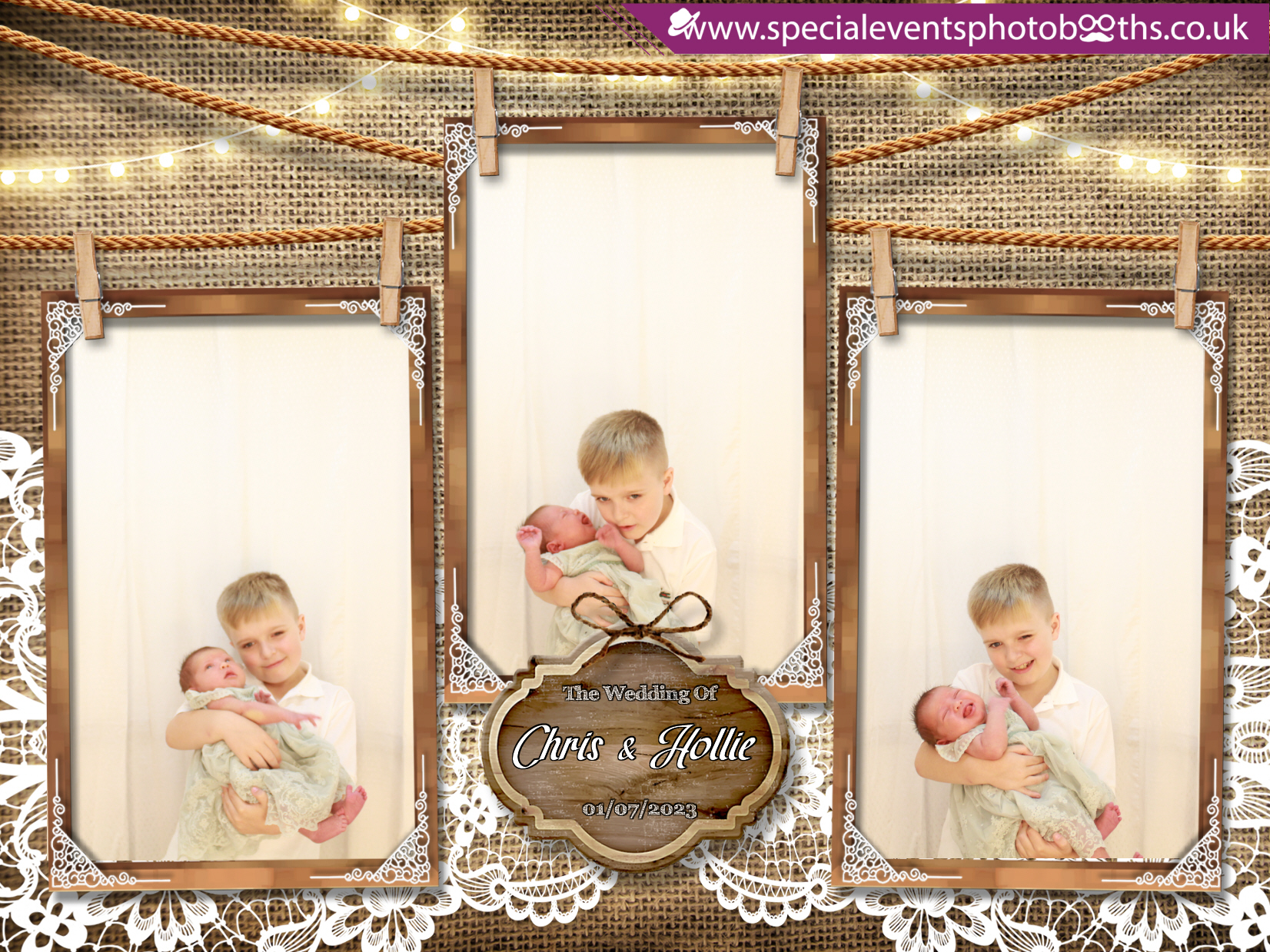 Chris & Hollie's Wedding | View more photos from the event at my.specialeventsphotobooths.co.uk/u/SpecialEventsPhotoBooths/Chris-Hollies-Wedding