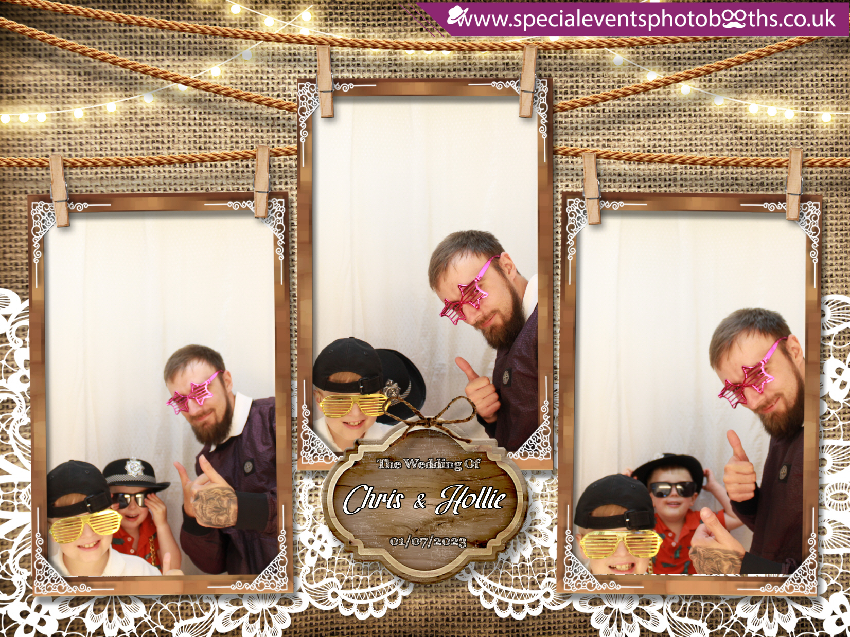 Chris & Hollie's Wedding | View more photos from the event at my.specialeventsphotobooths.co.uk/u/SpecialEventsPhotoBooths/Chris-Hollies-Wedding