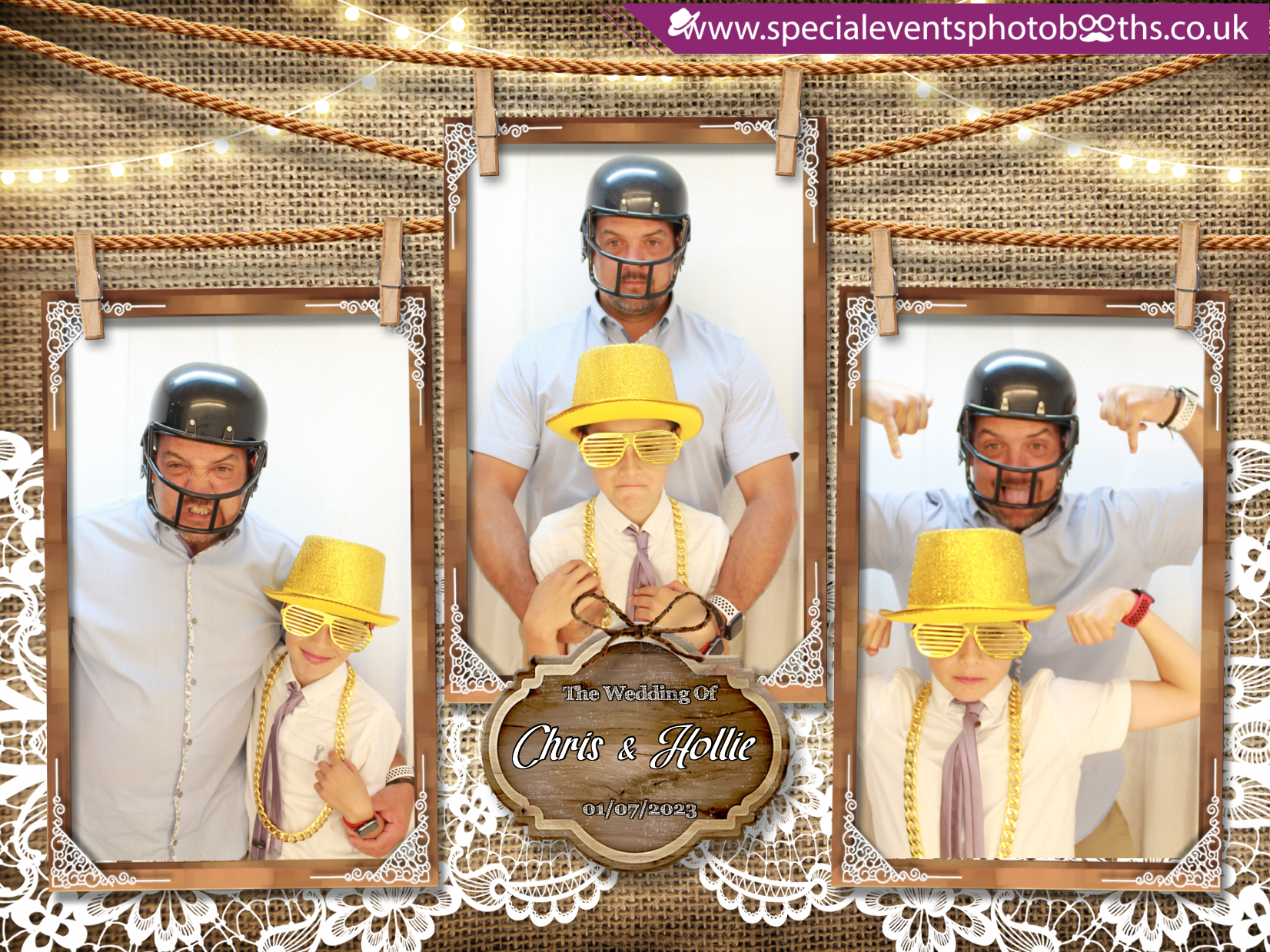 Chris & Hollie's Wedding | View more photos from the event at my.specialeventsphotobooths.co.uk/u/SpecialEventsPhotoBooths/Chris-Hollies-Wedding